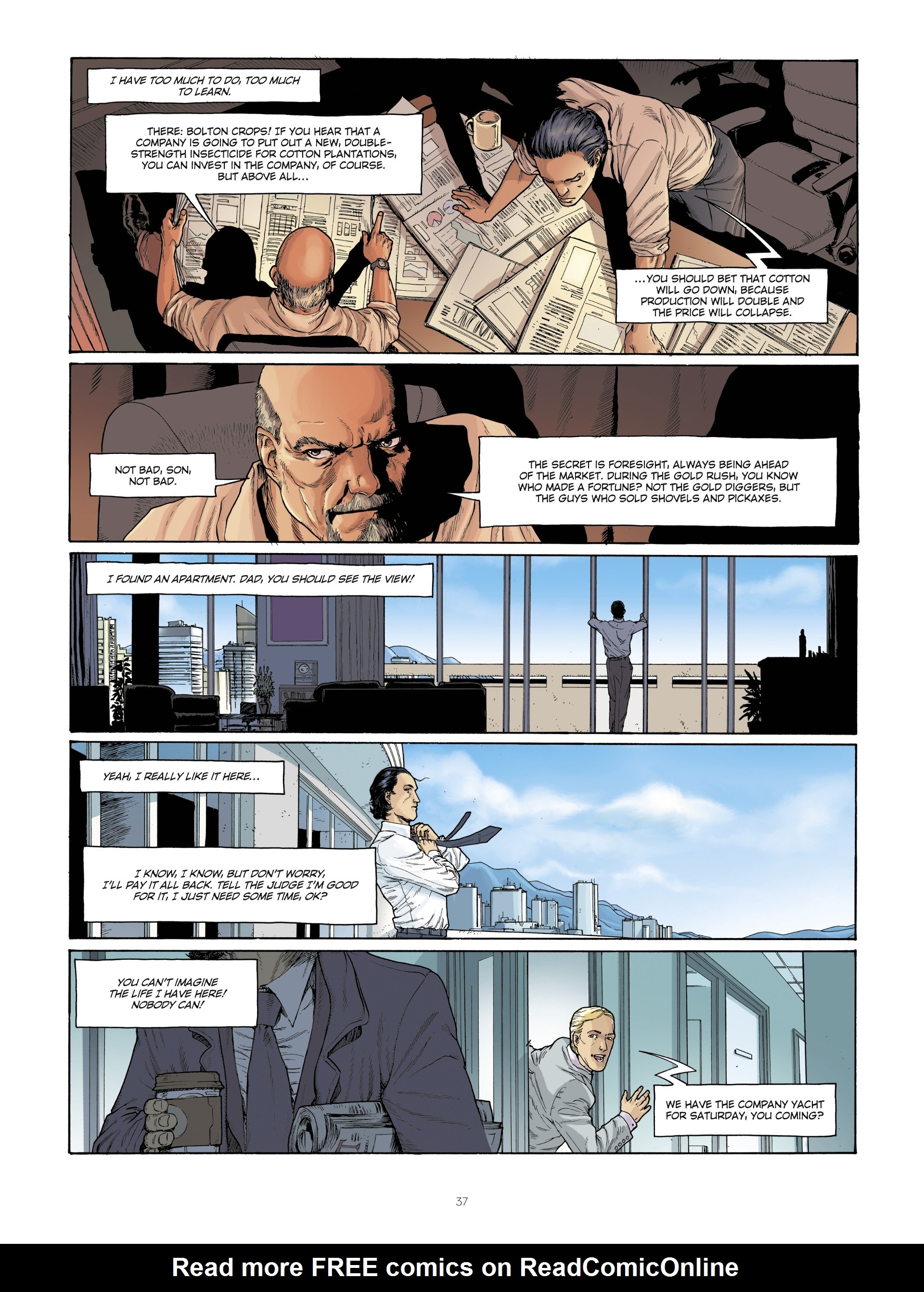 Read online Hedge Fund comic -  Issue #1 - 39