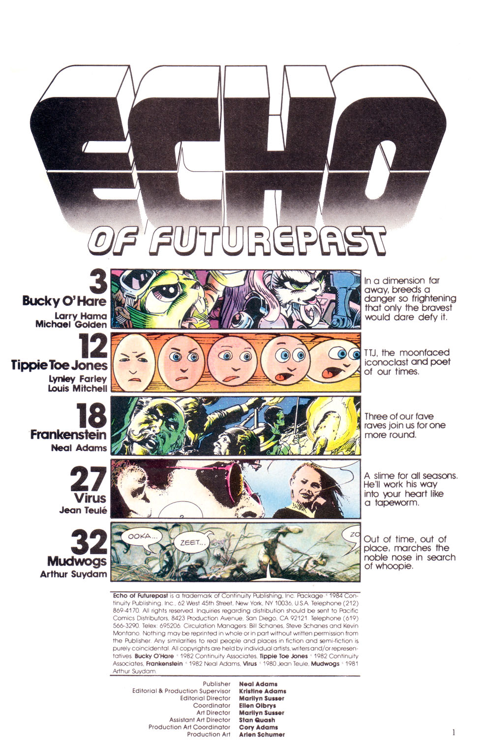 Read online Echo of Futurepast comic -  Issue #1 - 3