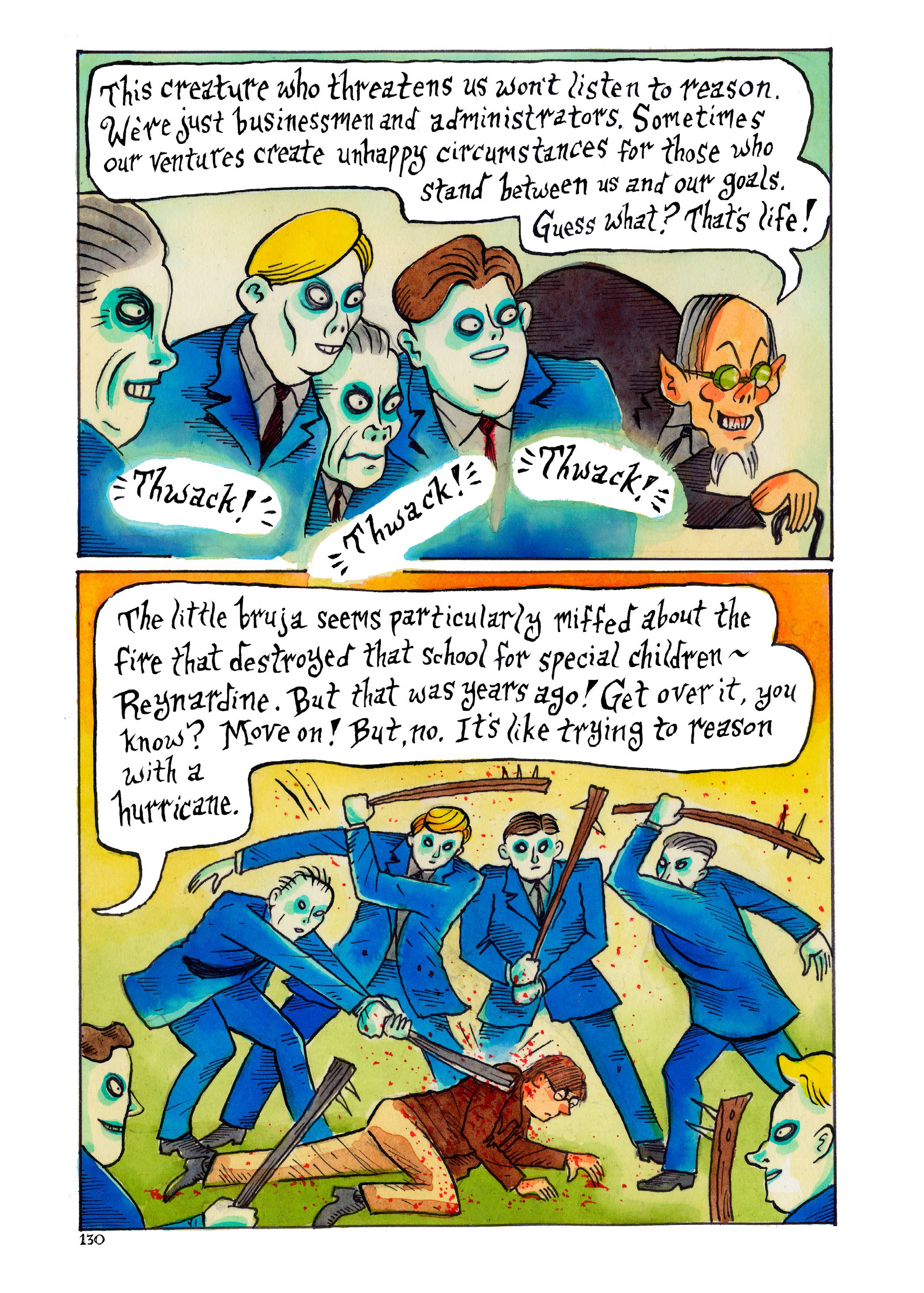 Read online Violenzia and Other Deadly Amusements comic -  Issue # TPB - 131