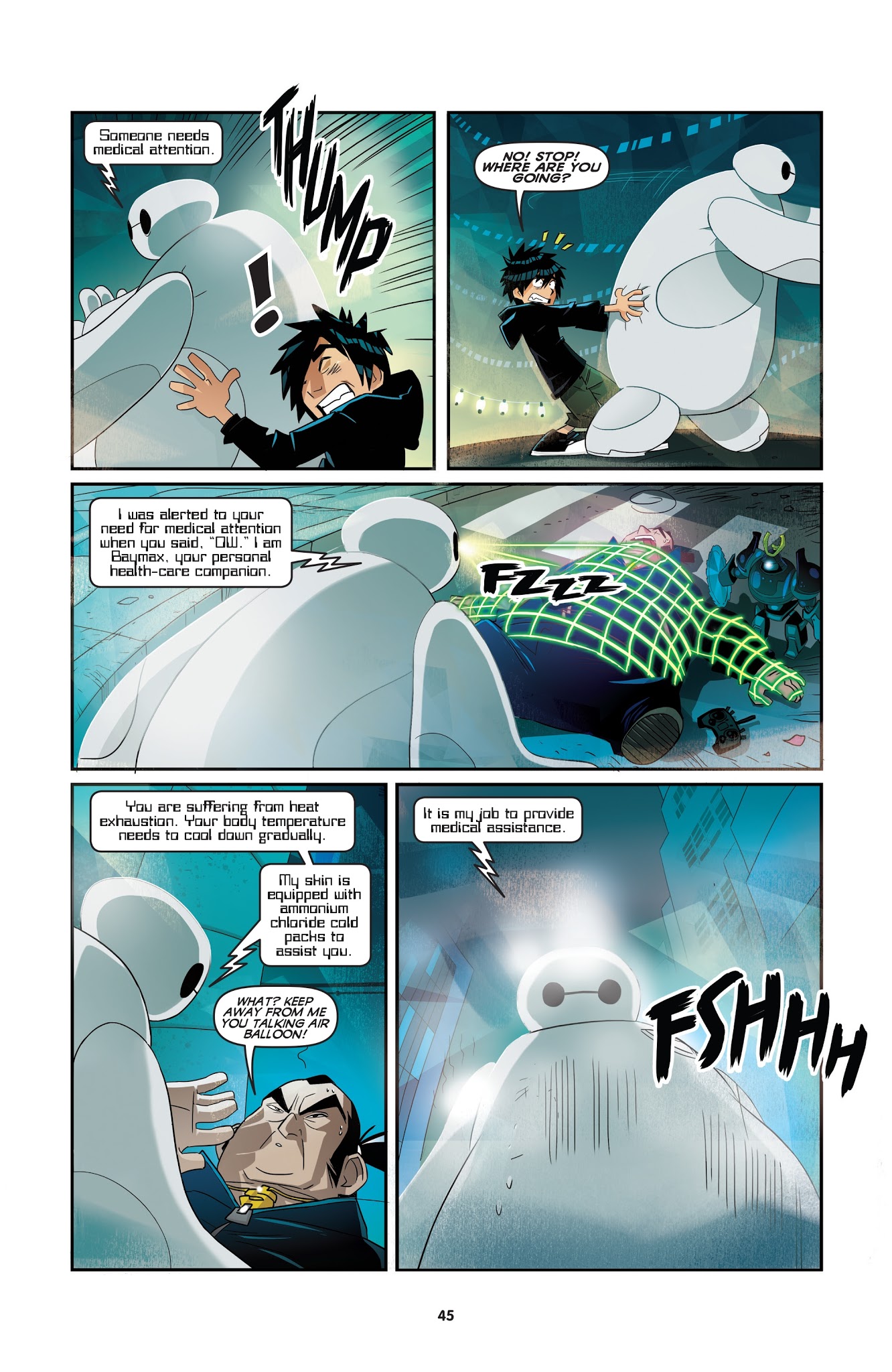 Read online Disney Big Hero 6: Heroes of San Fransokyo comic -  Issue # Full - 45