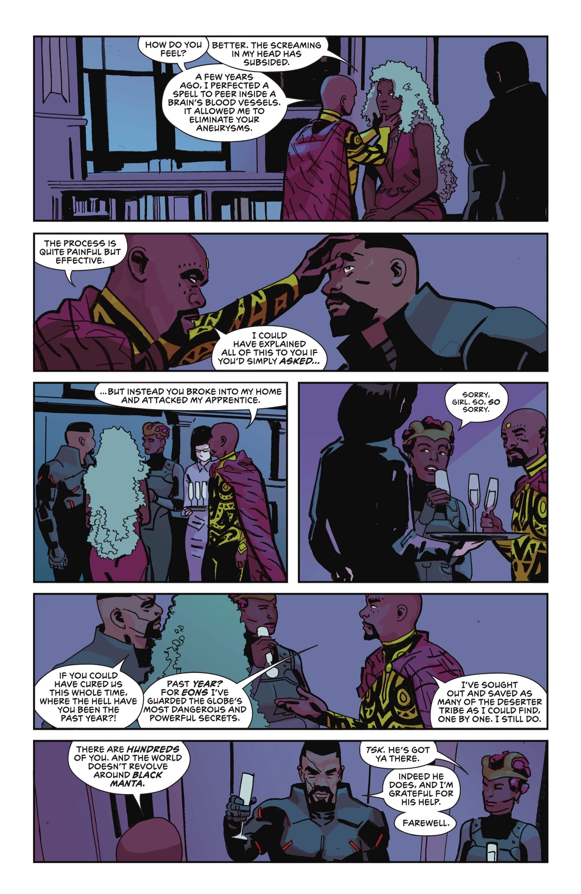 Read online Black Manta comic -  Issue #5 - 12