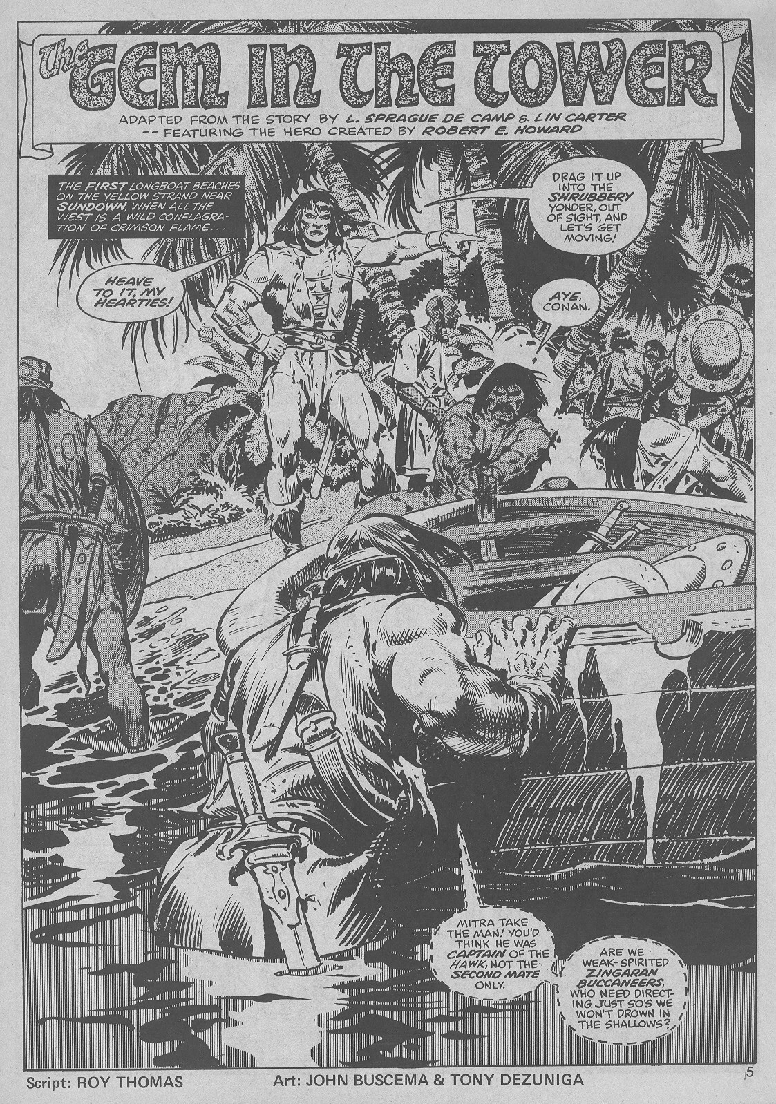 Read online The Savage Sword Of Conan comic -  Issue #45 - 5
