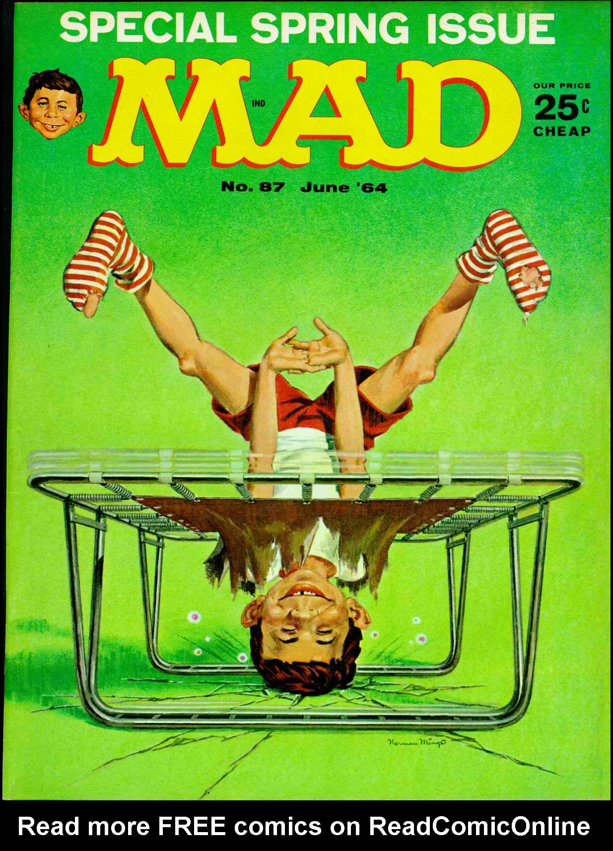 Read online MAD comic -  Issue #87 - 1