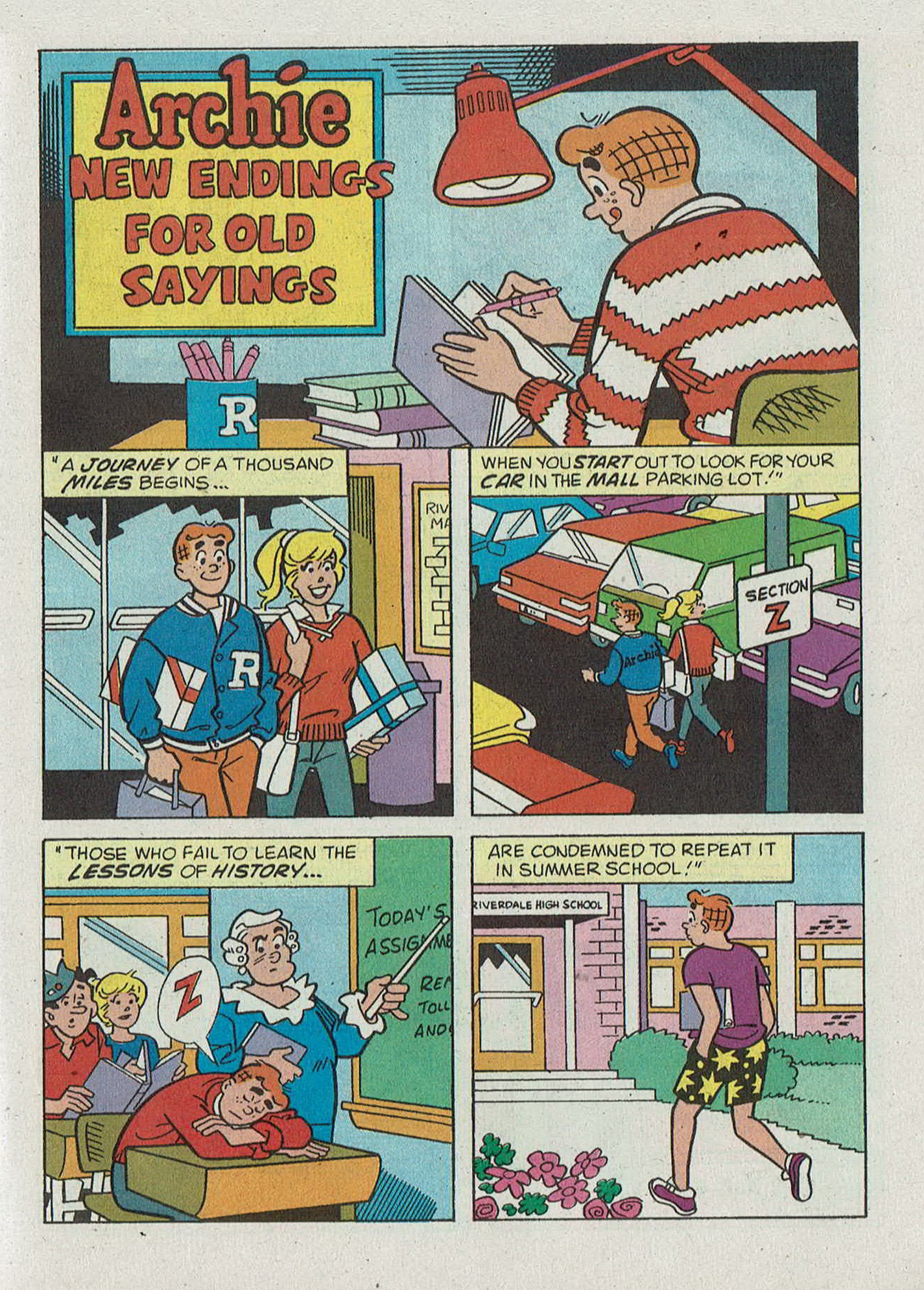 Read online Archie's Story & Game Digest Magazine comic -  Issue #30 - 63