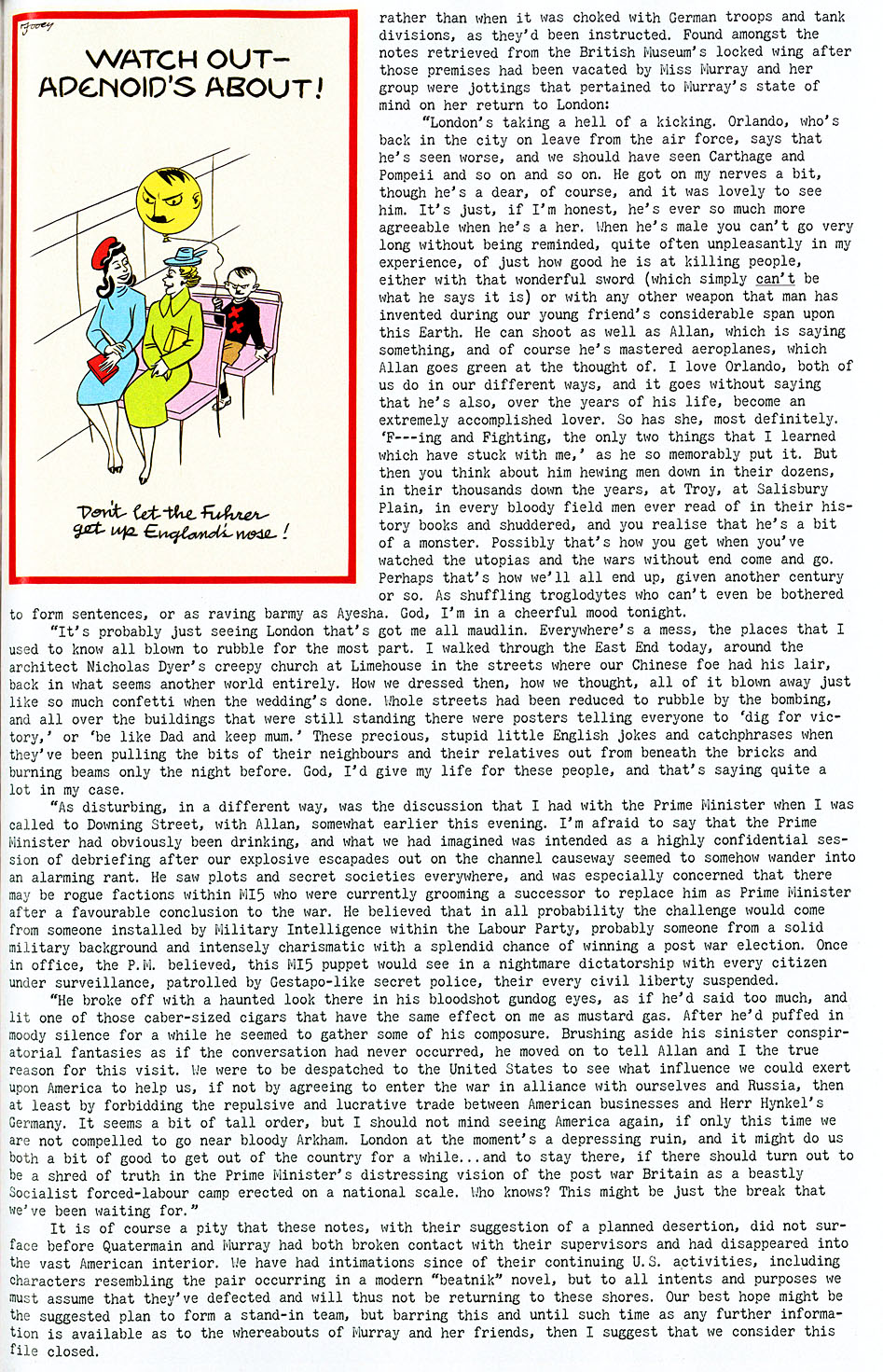 The League of Extraordinary Gentlemen: Black Dossier issue Full - Page 155