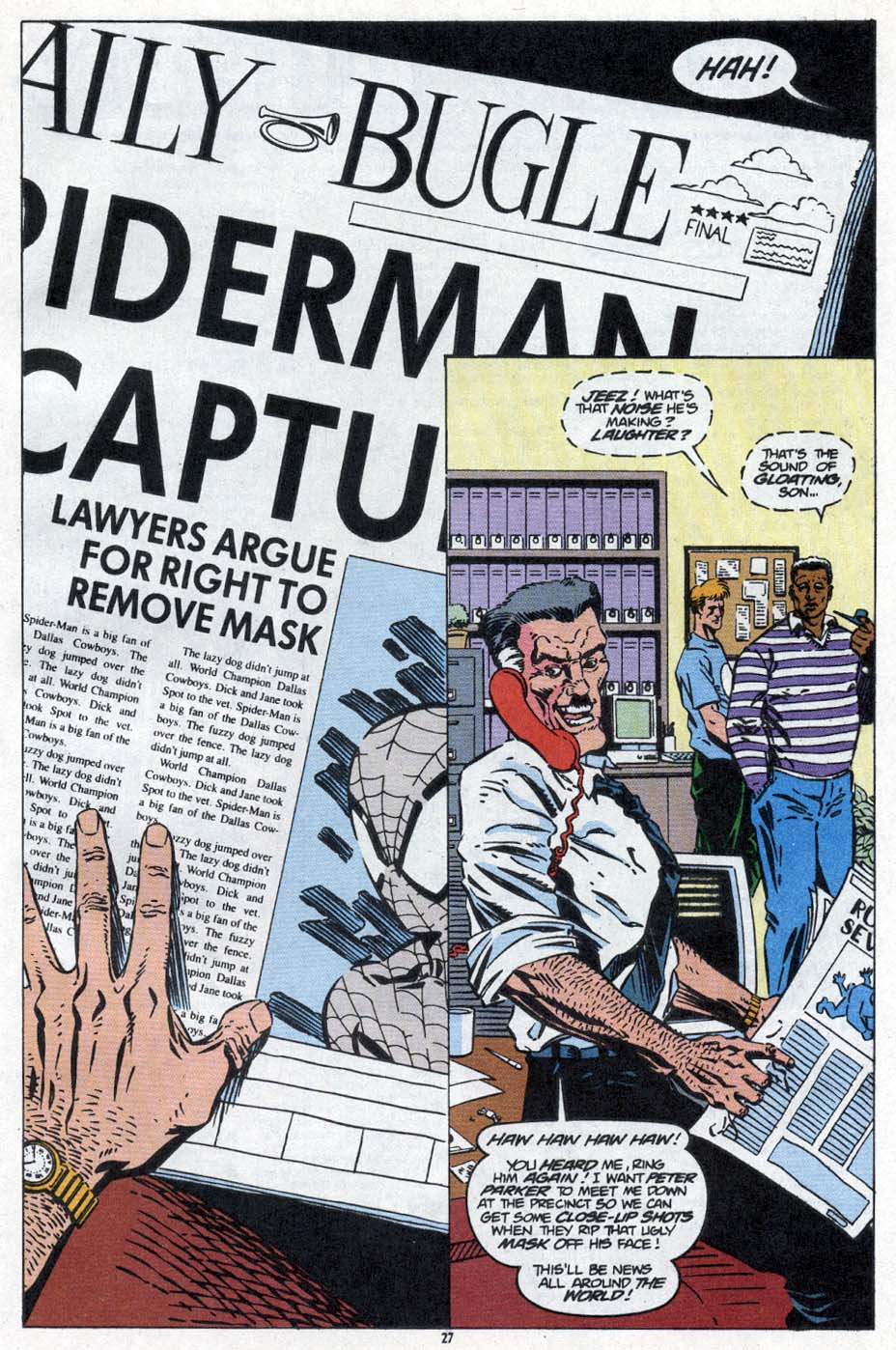 Read online Spider-Man: Web of Doom comic -  Issue #2 - 21