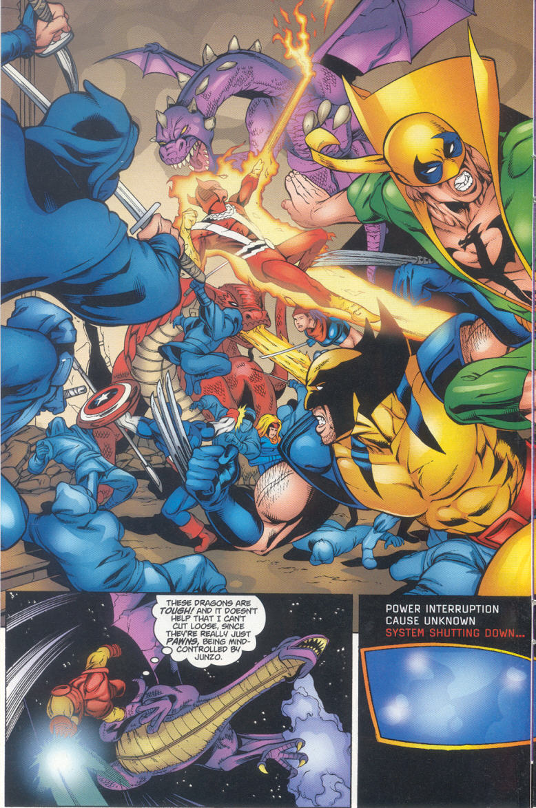 Read online Iron Fist / Wolverine comic -  Issue #4 - 11