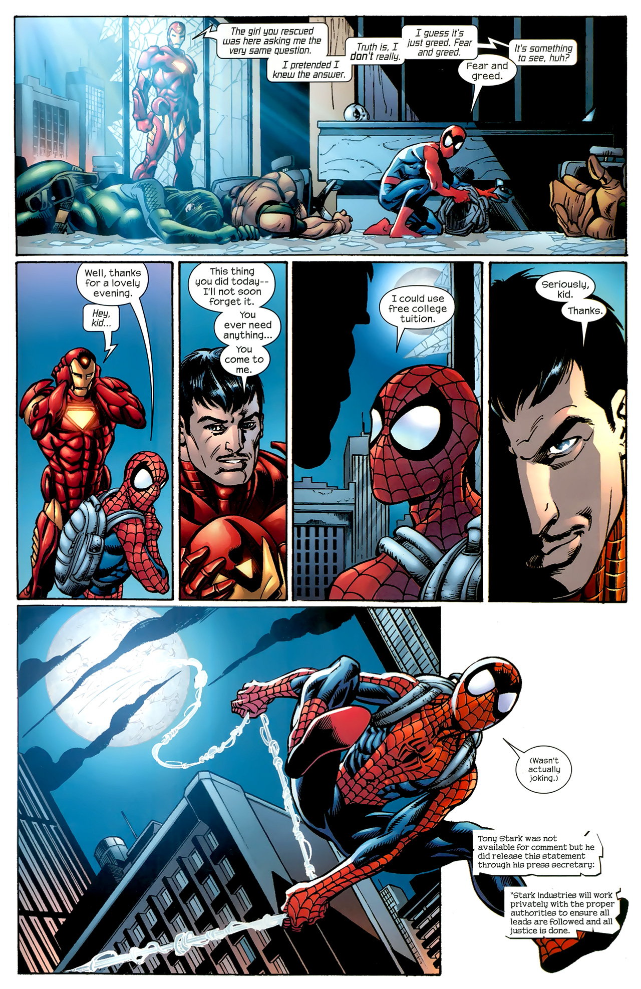 Read online Ultimatum: Spider-Man Requiem comic -  Issue #1 - 24