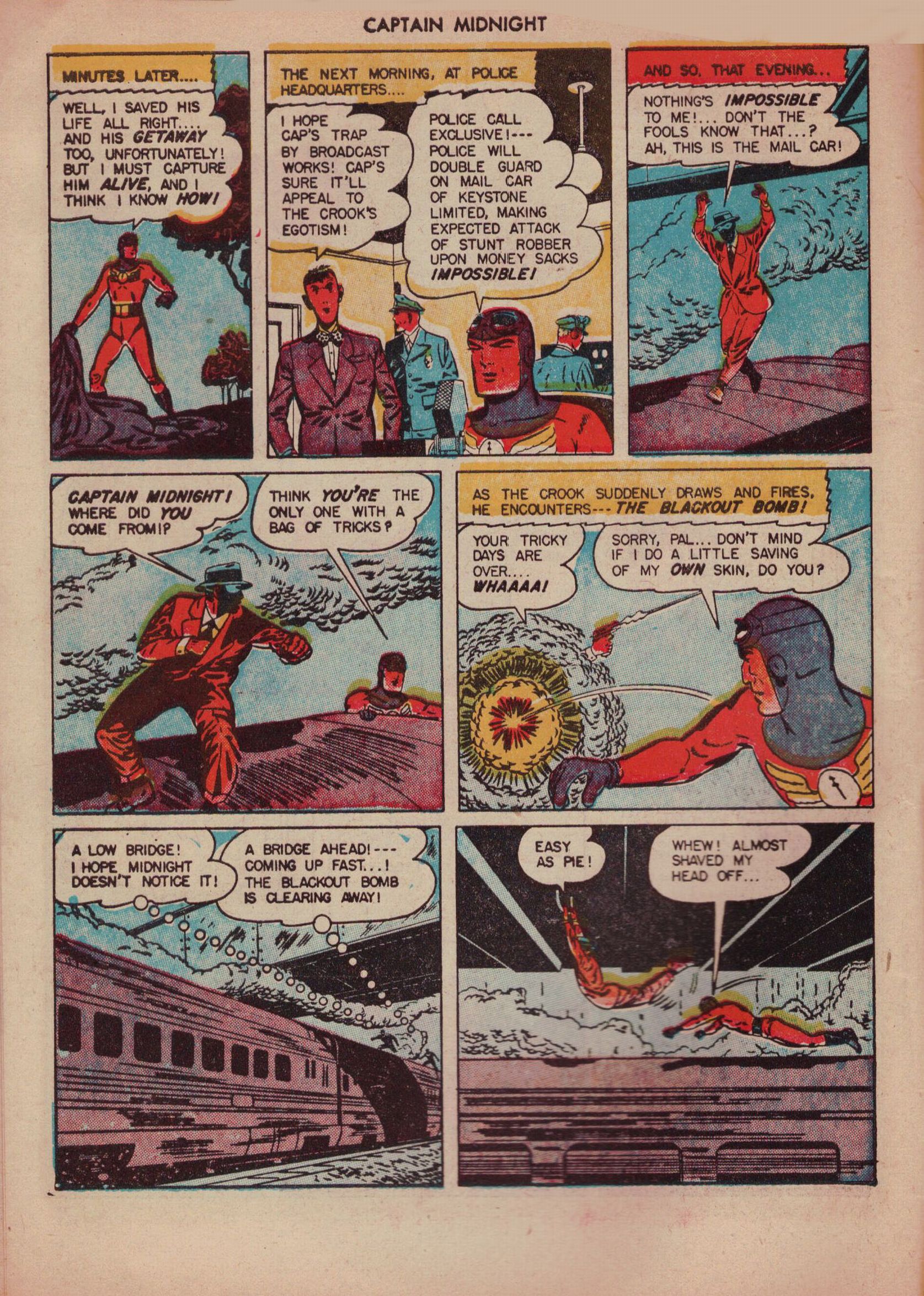 Read online Captain Midnight (1942) comic -  Issue #41 - 10