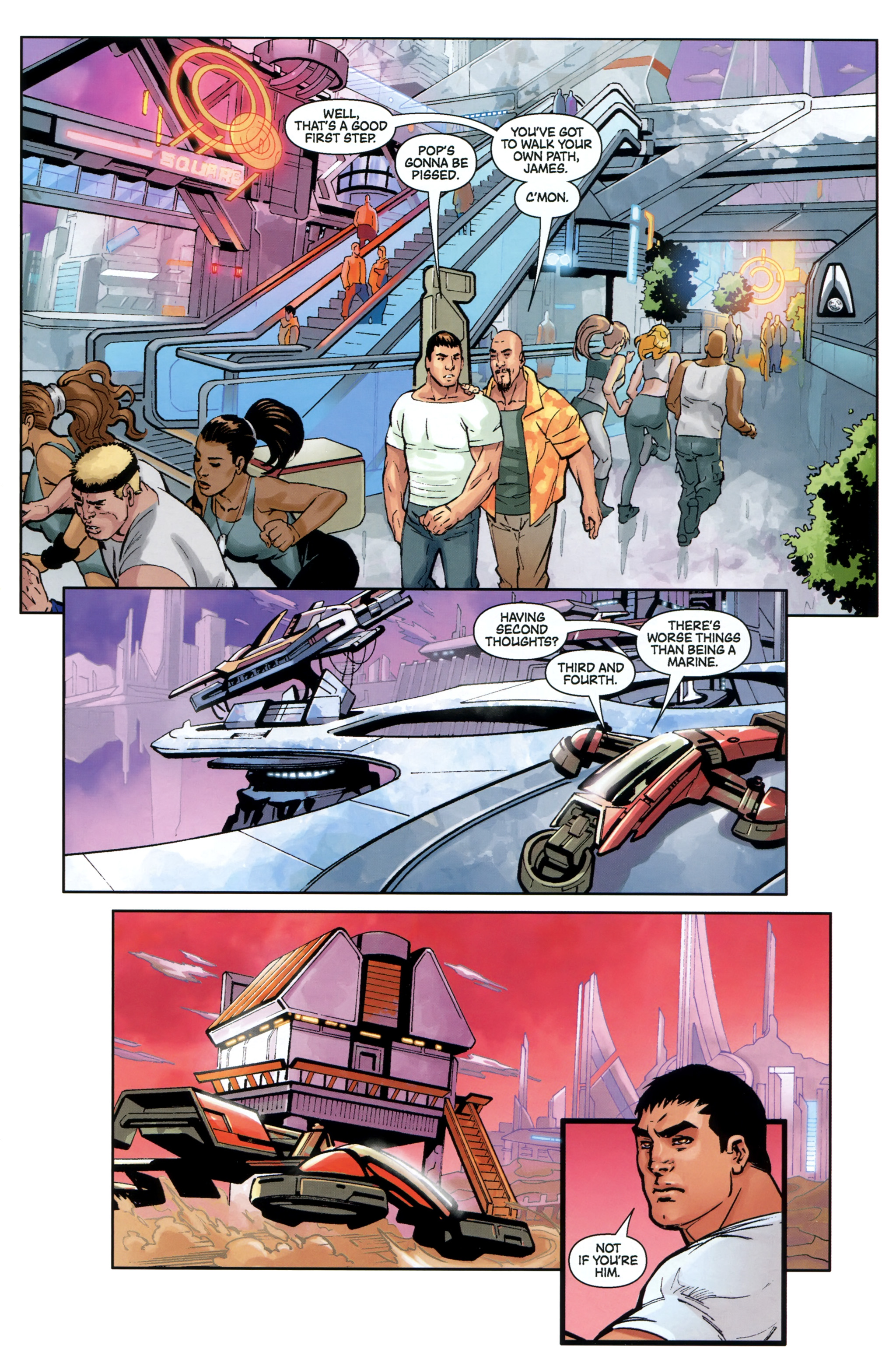 Read online Mass Effect: Homeworlds comic -  Issue #1 - 6