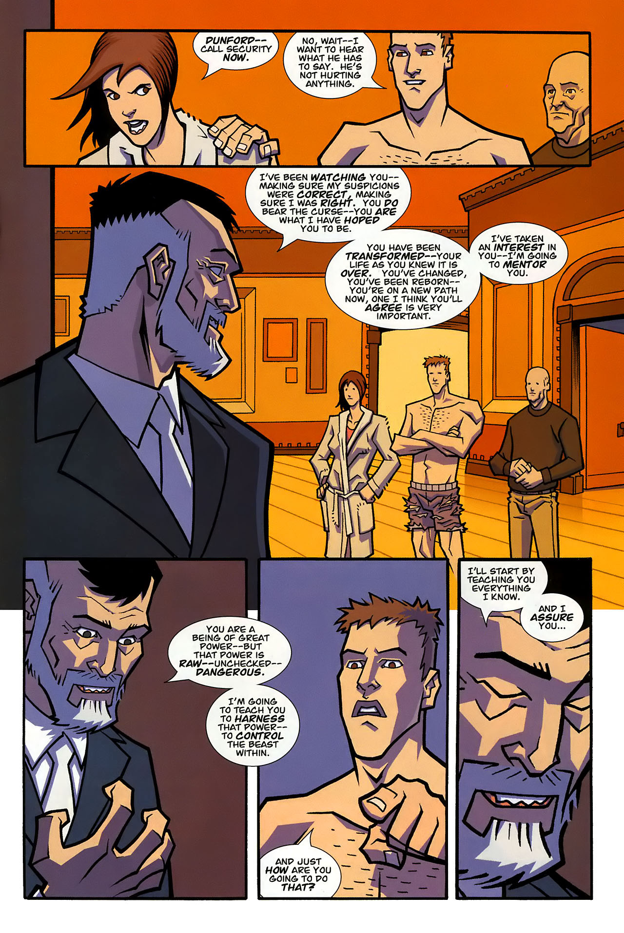 Read online The Astounding Wolf-Man comic -  Issue #1 - 22