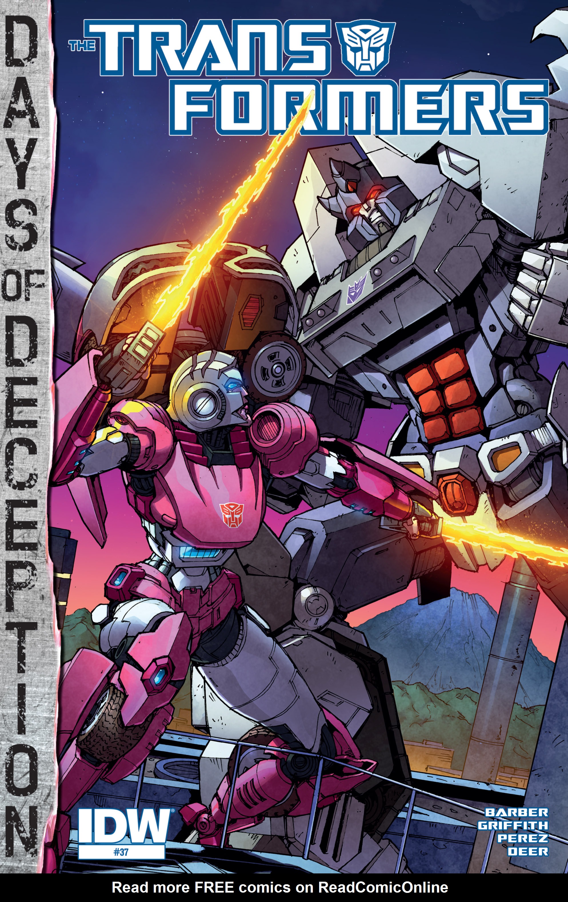 Read online The Transformers (2014) comic -  Issue #37 - 1