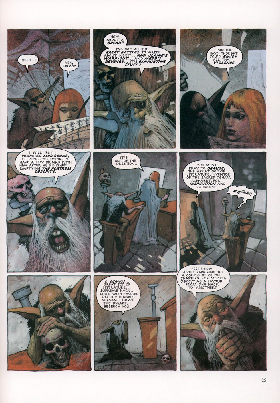 Read online Slaine: The Horned God (1993) comic -  Issue #4 - 26