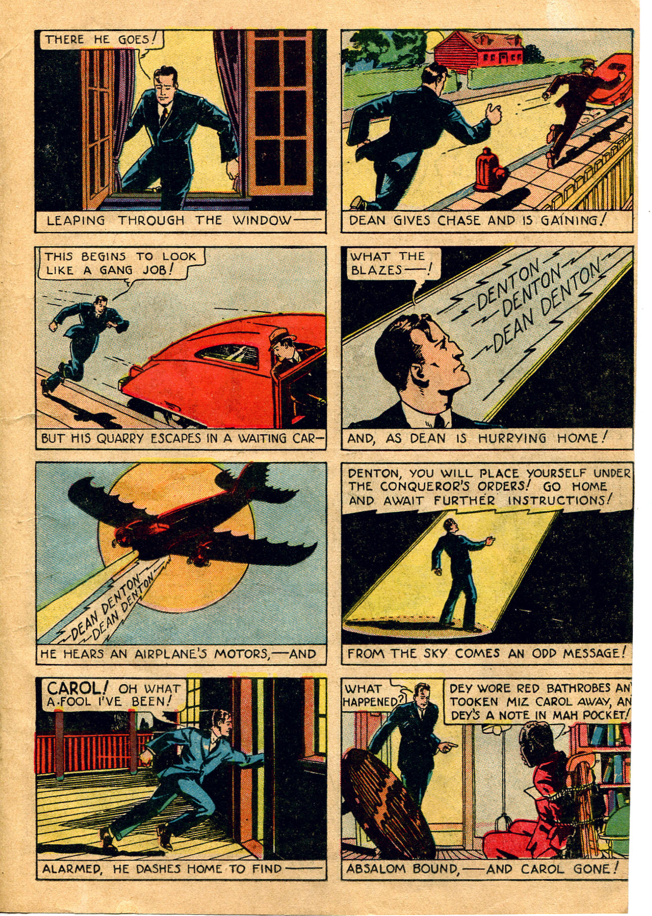 Read online Super Spy (1940) comic -  Issue #2 - 38