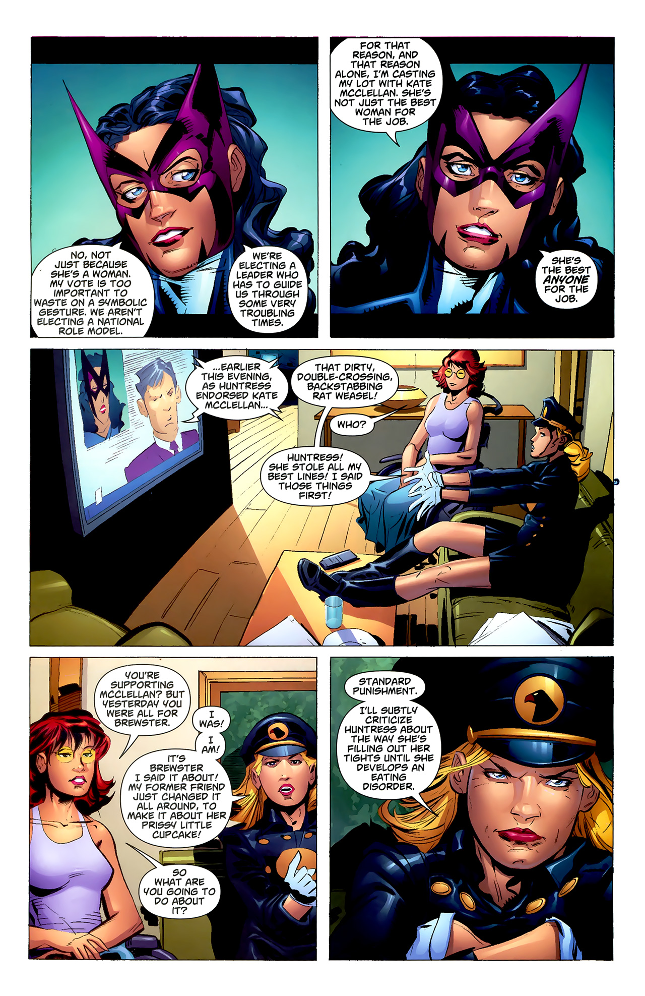 Read online DC Universe: Decisions comic -  Issue #3 - 17