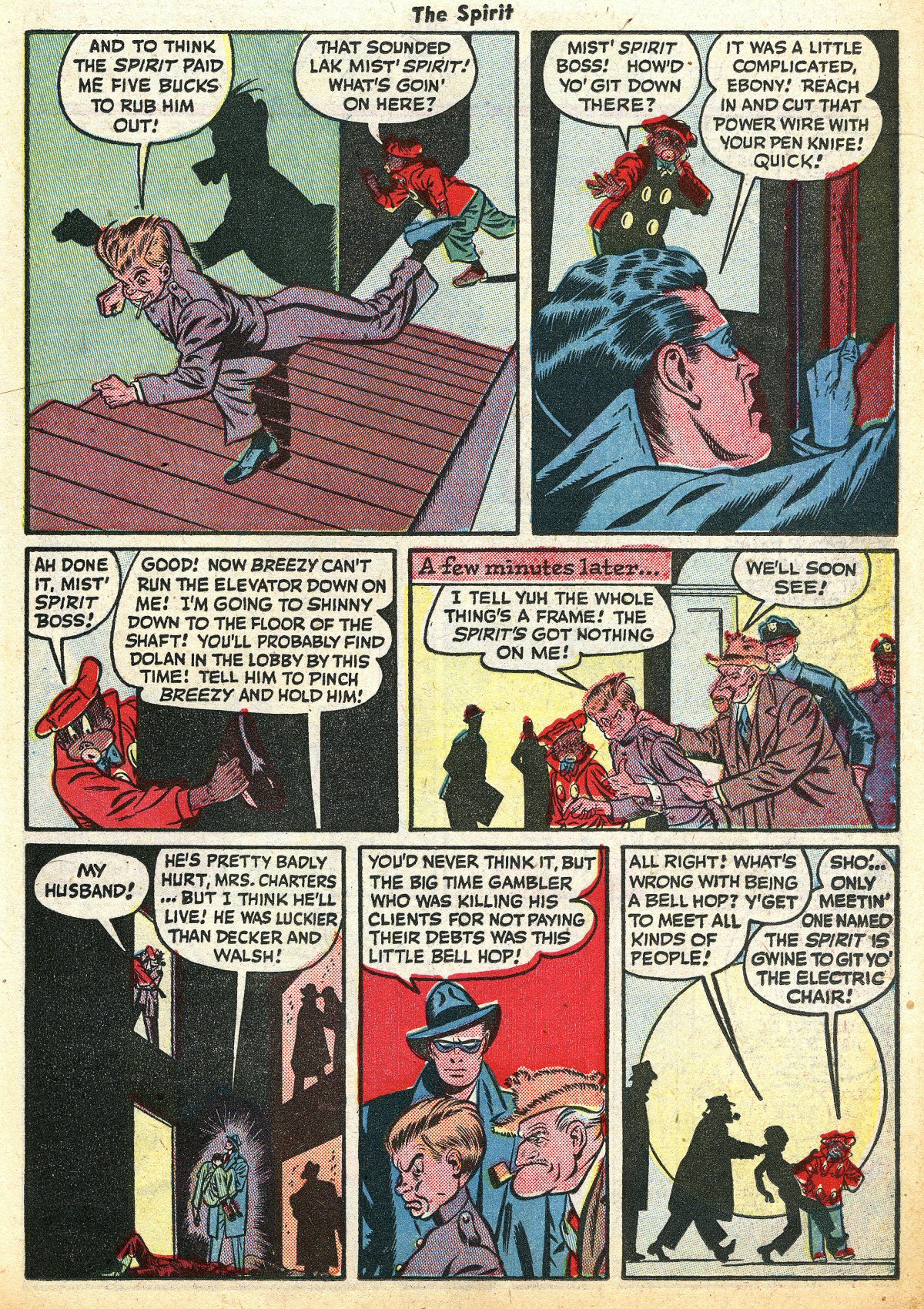 Read online The Spirit (1944) comic -  Issue #14 - 25