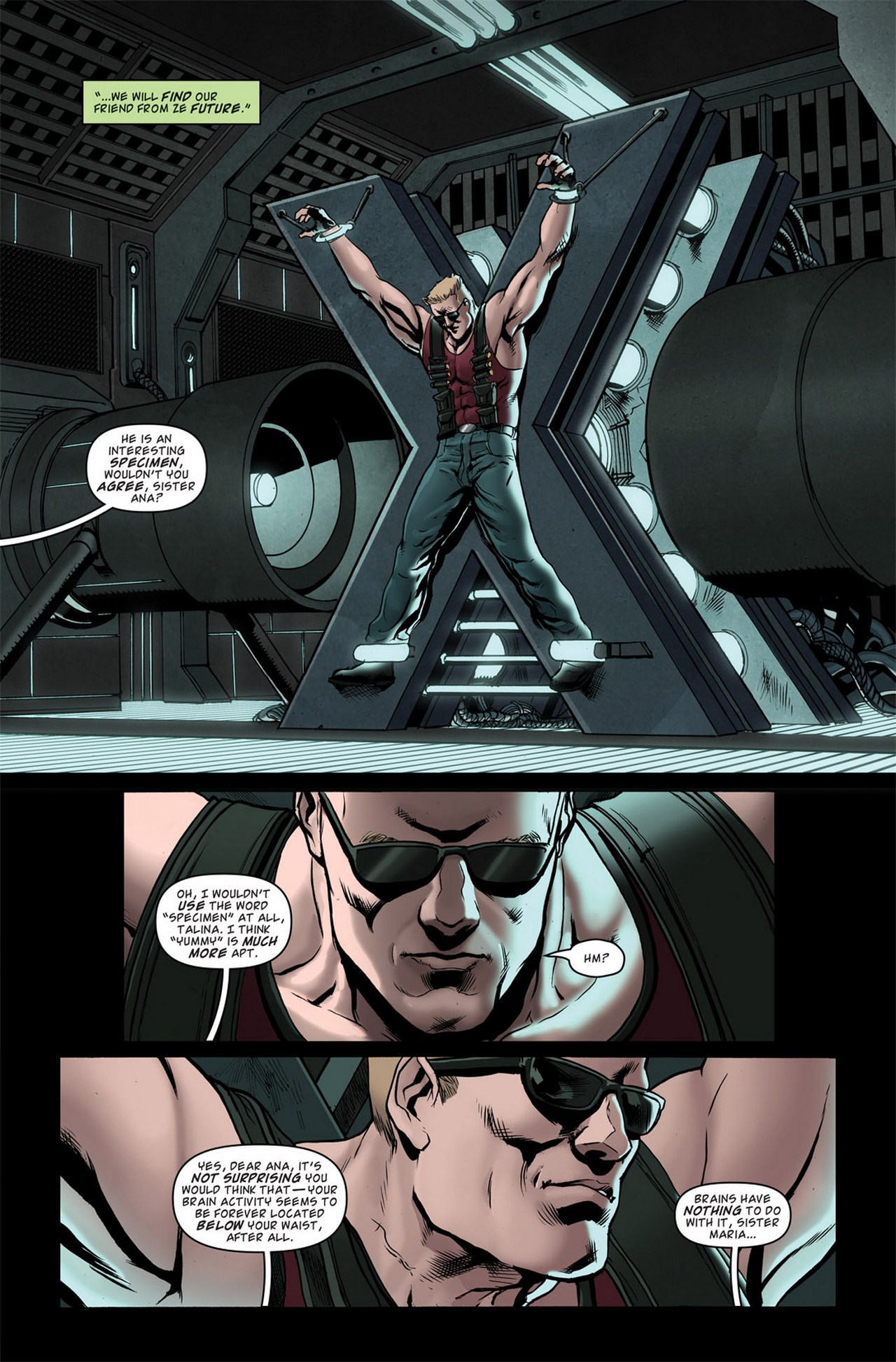 Read online Duke Nukem: Glorious Bastard comic -  Issue #4 - 8