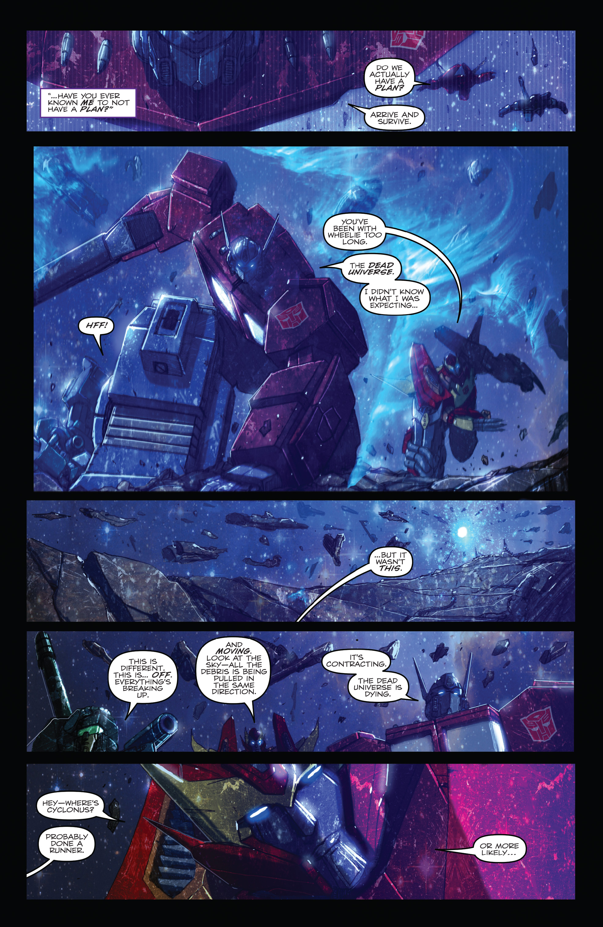 Read online The Transformers: Dark Cybertron comic -  Issue # Full - 49