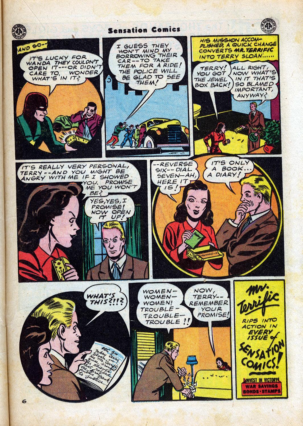 Read online Sensation (Mystery) Comics comic -  Issue #47 - 31