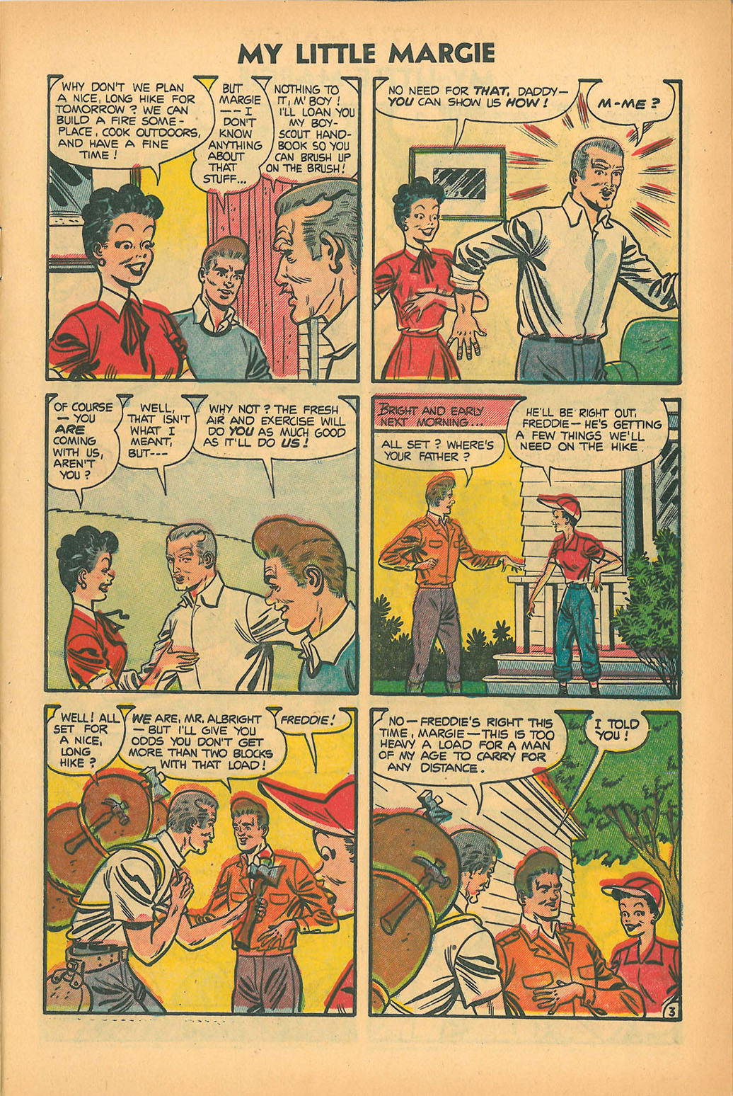 Read online My Little Margie (1954) comic -  Issue #6 - 5