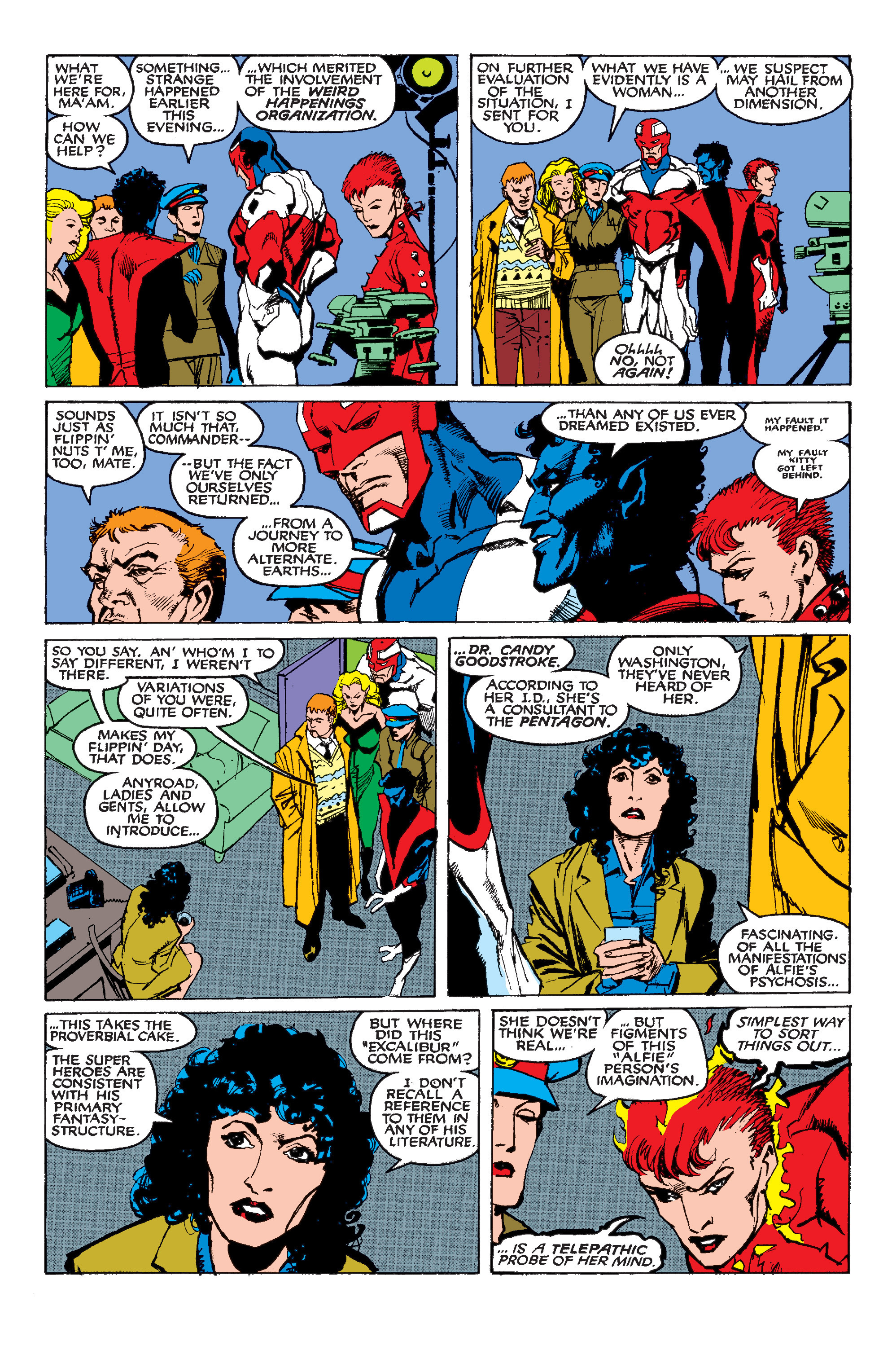 Read online Excalibur (1988) comic -  Issue #27 - 8