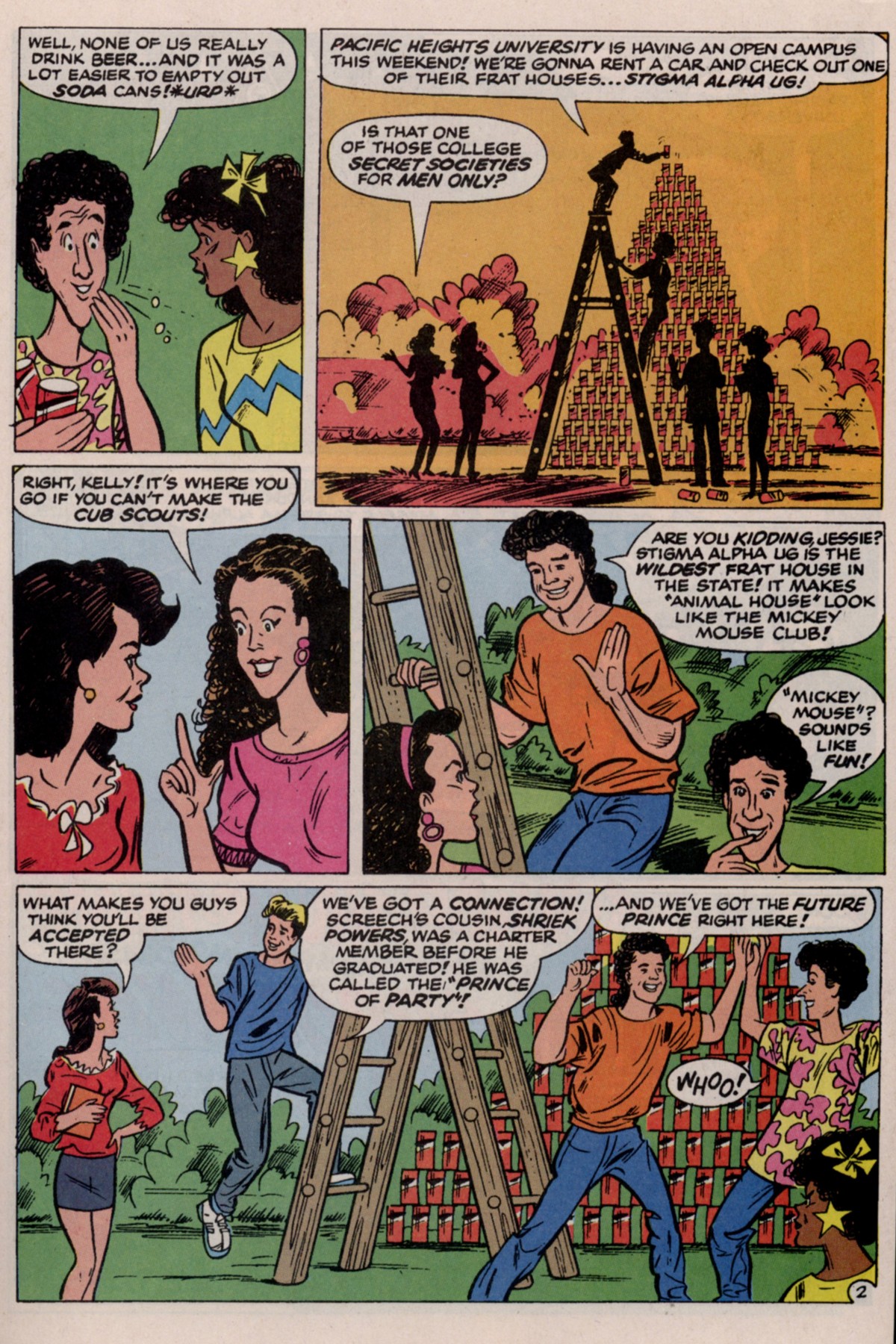 Read online Saved By The Bell comic -  Issue #2 - 5