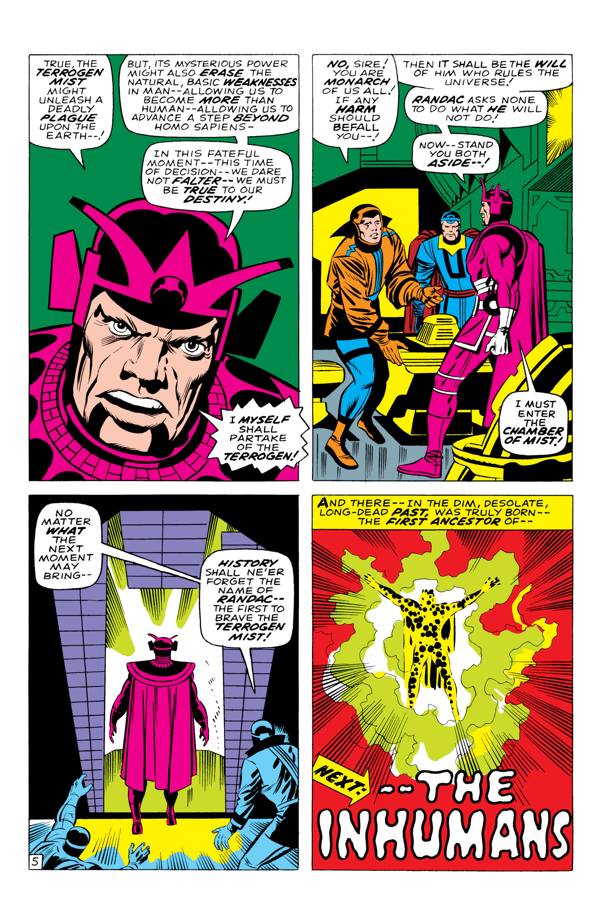 Read online Marvel Masterworks: The Inhumans comic -  Issue # TPB 1 (Part 1) - 12