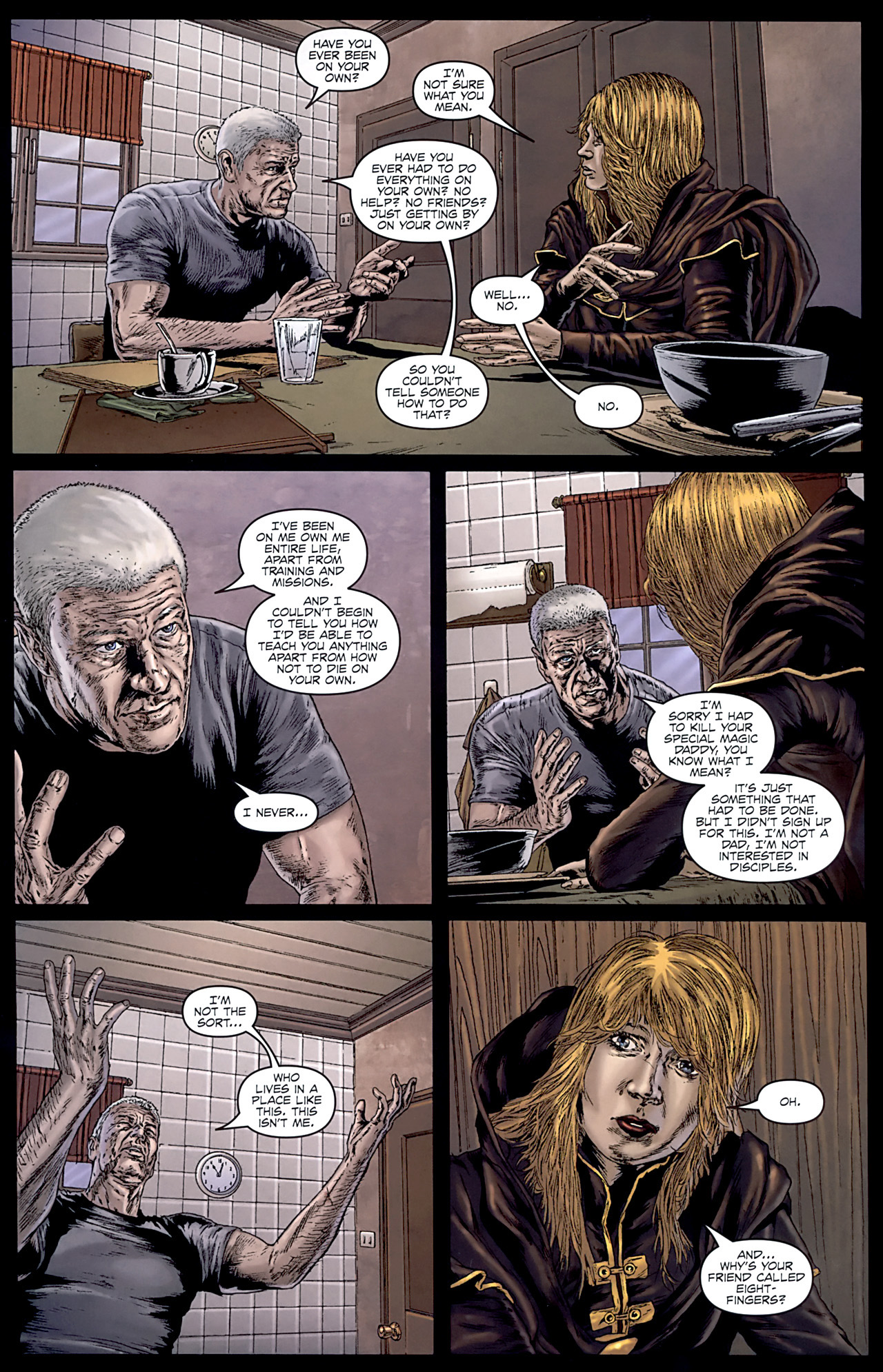 Read online Gravel comic -  Issue #6 - 12