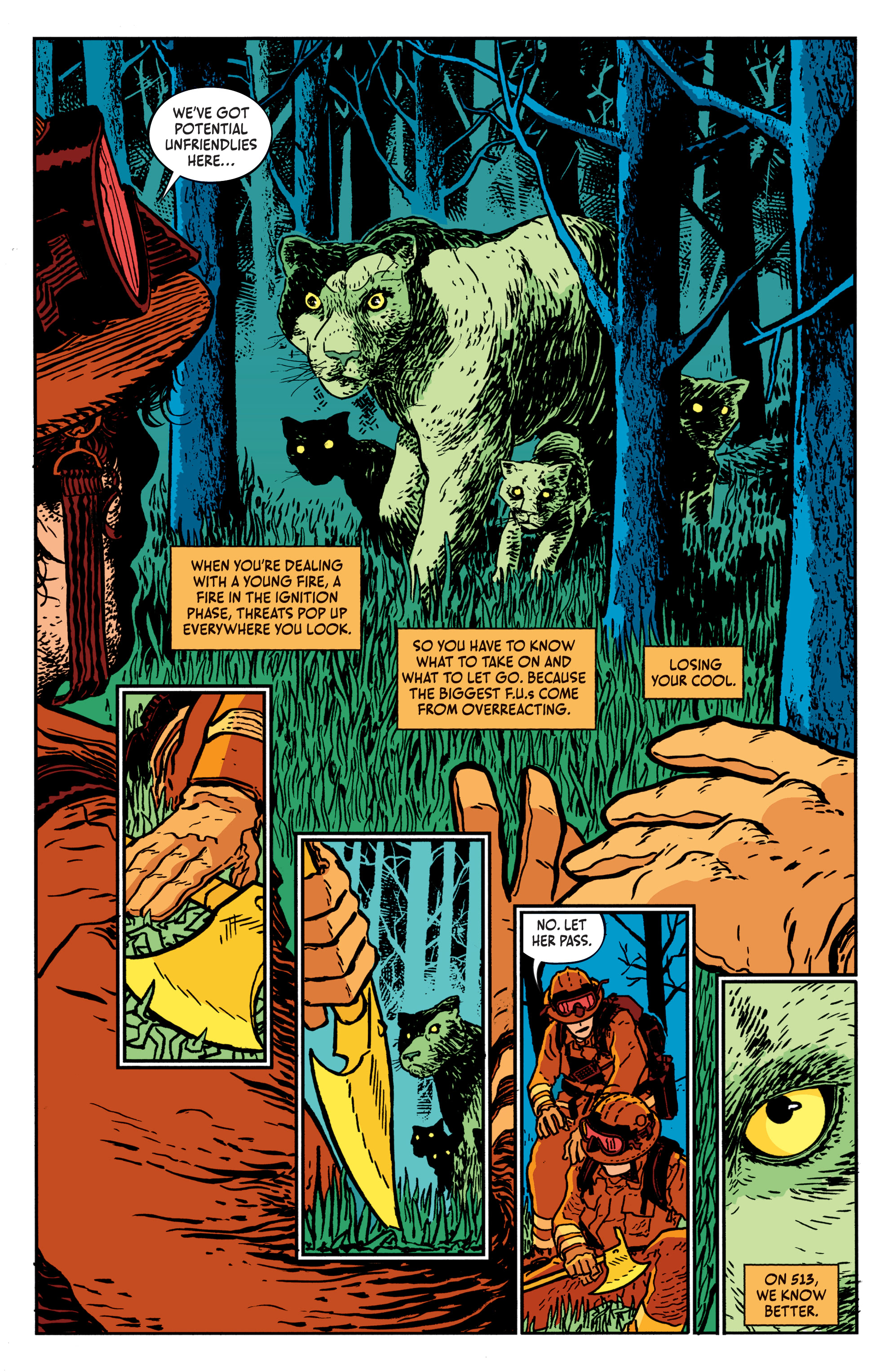 Read online Dark Spaces: Wildfire comic -  Issue #2 - 13