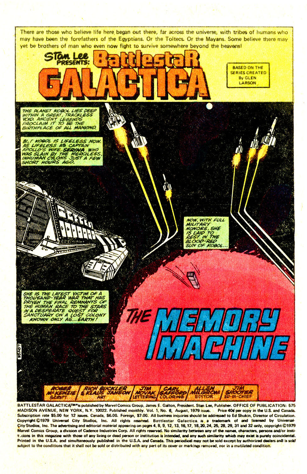 Read online Battlestar Galactica comic -  Issue #6 - 2