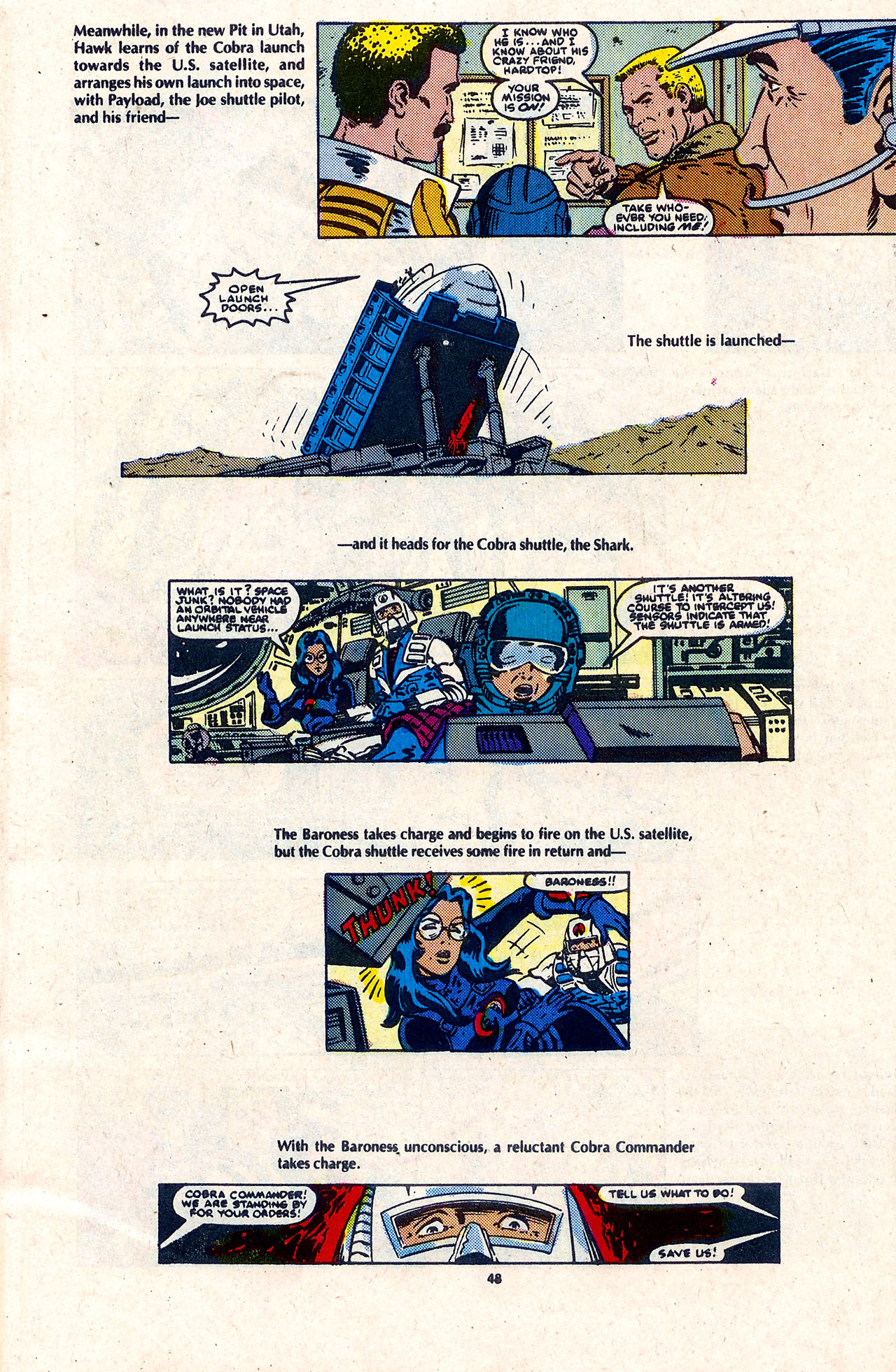 Read online G.I. Joe Yearbook comic -  Issue #4 - 50