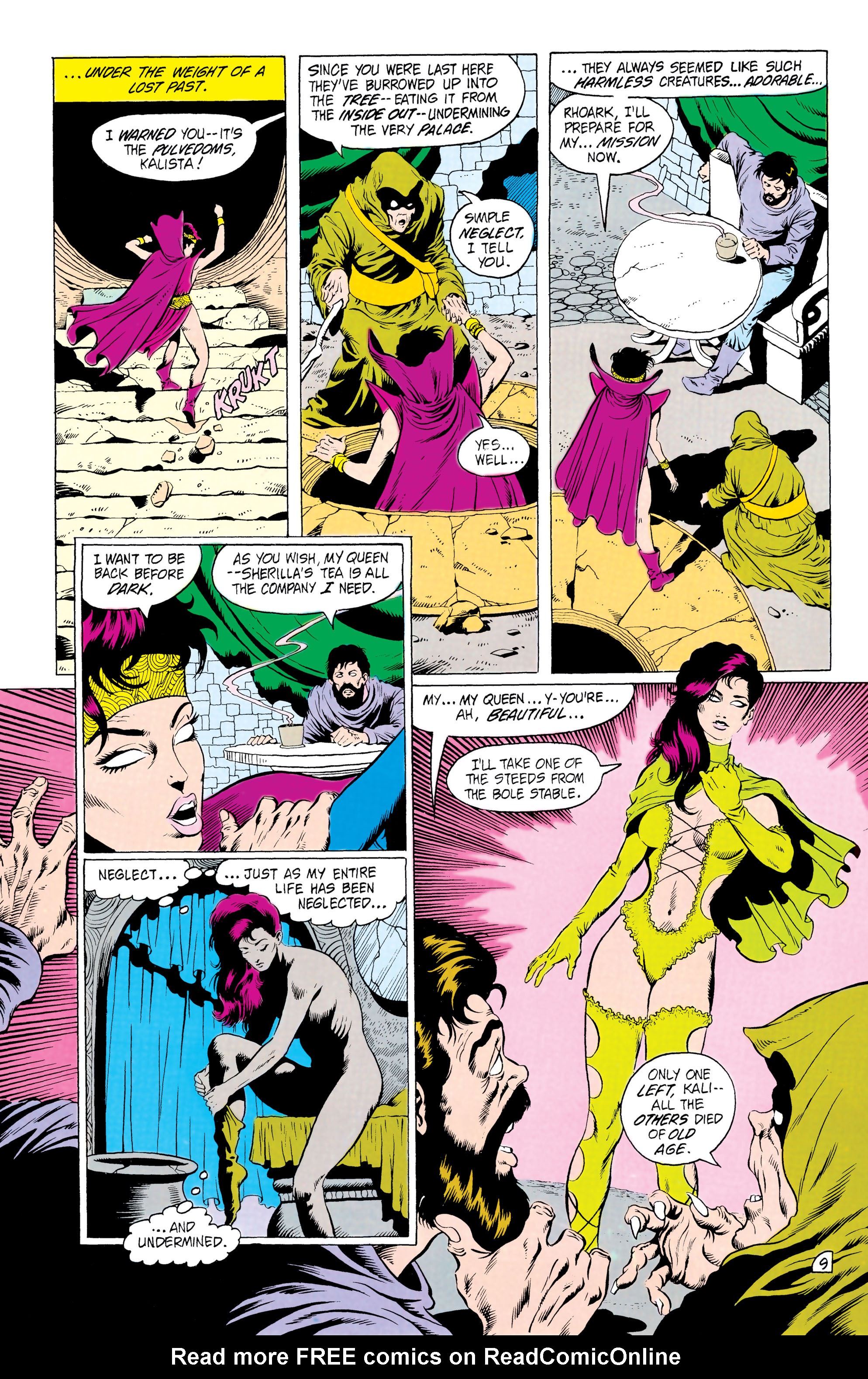 Read online The Omega Men (1983) comic -  Issue #25 - 10