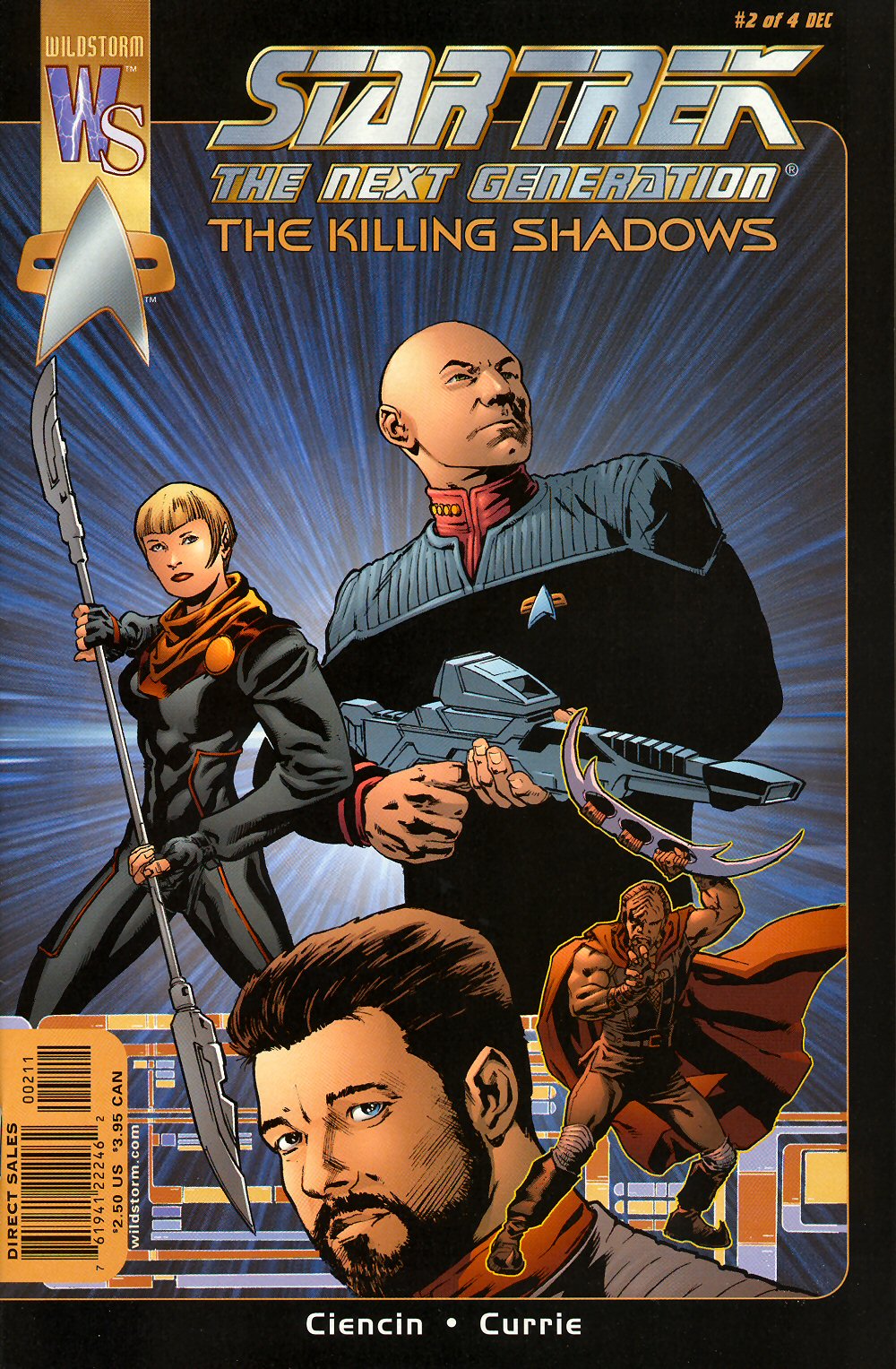 Read online Star Trek: The Next Generation - The Killing Shadows comic -  Issue #2 - 1