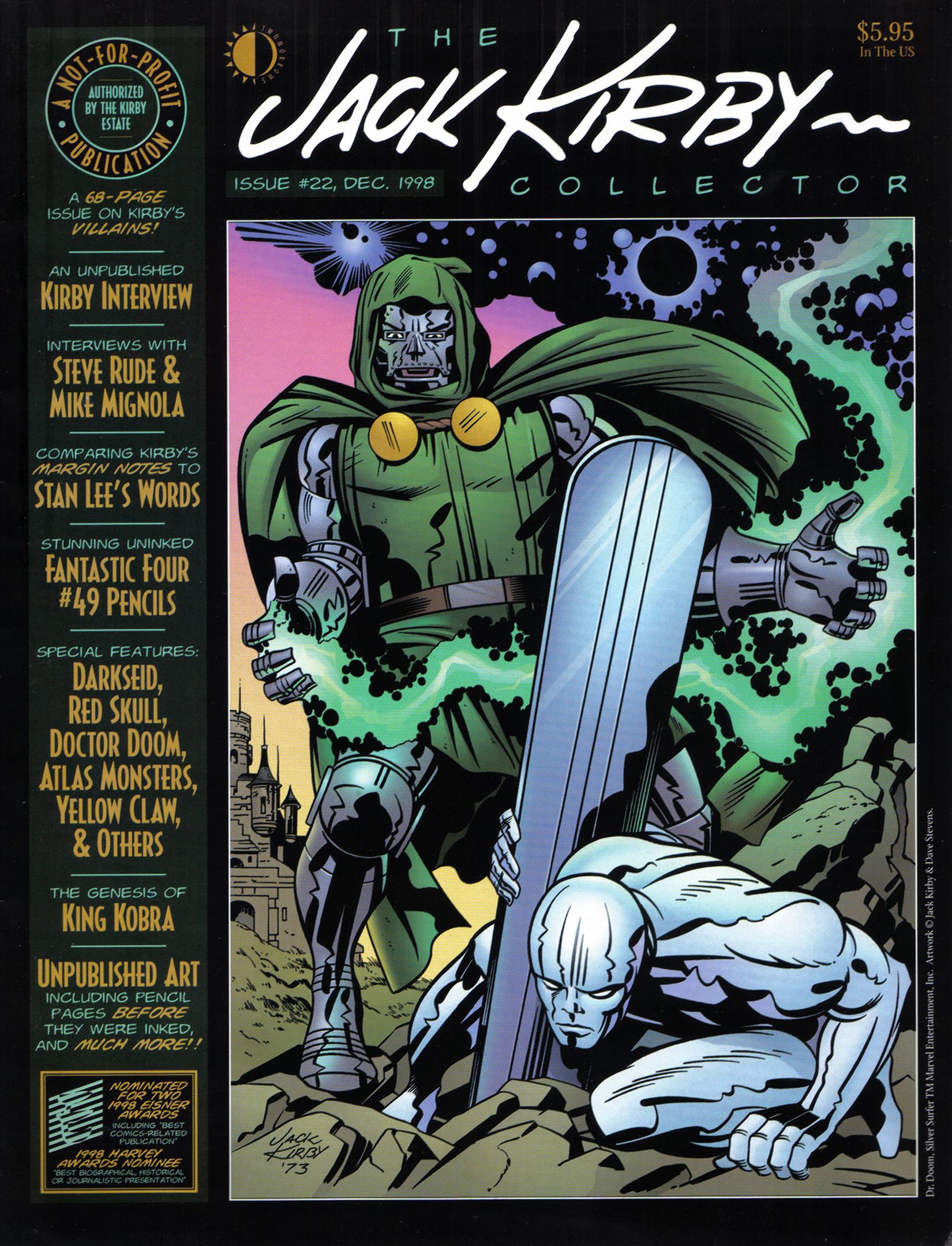 Read online The Jack Kirby Collector comic -  Issue #22 - 1