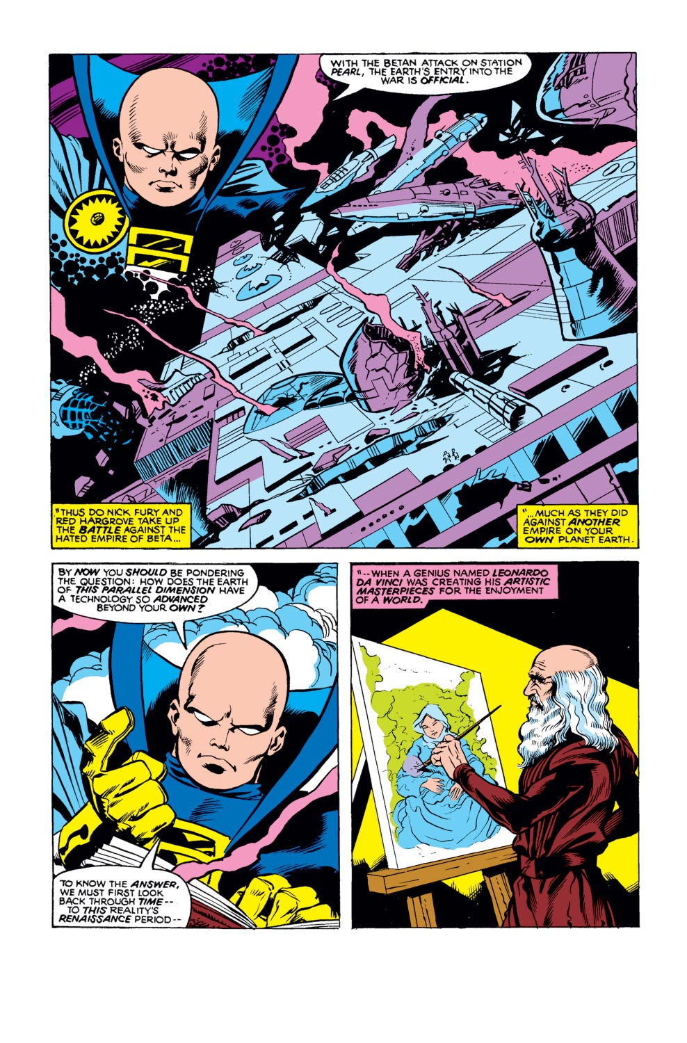 Read online What If? (1977) comic -  Issue #14 - Sgt. Fury had Fought WWII in Outer Space - 9