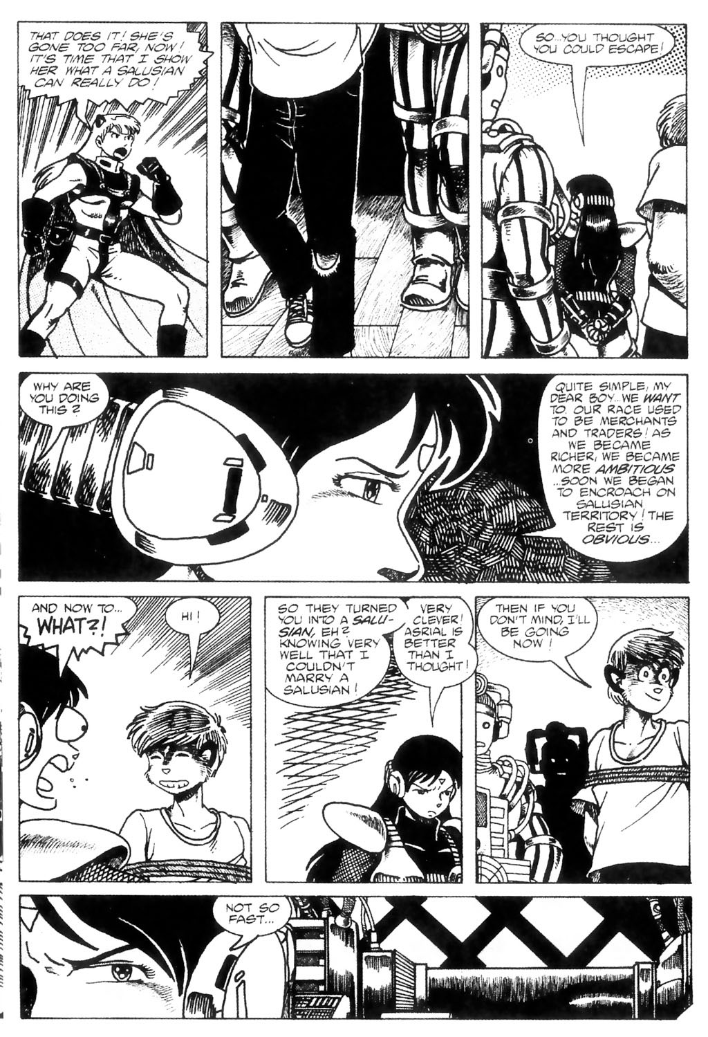 Read online Ninja High School (1986) comic -  Issue #10 - 22