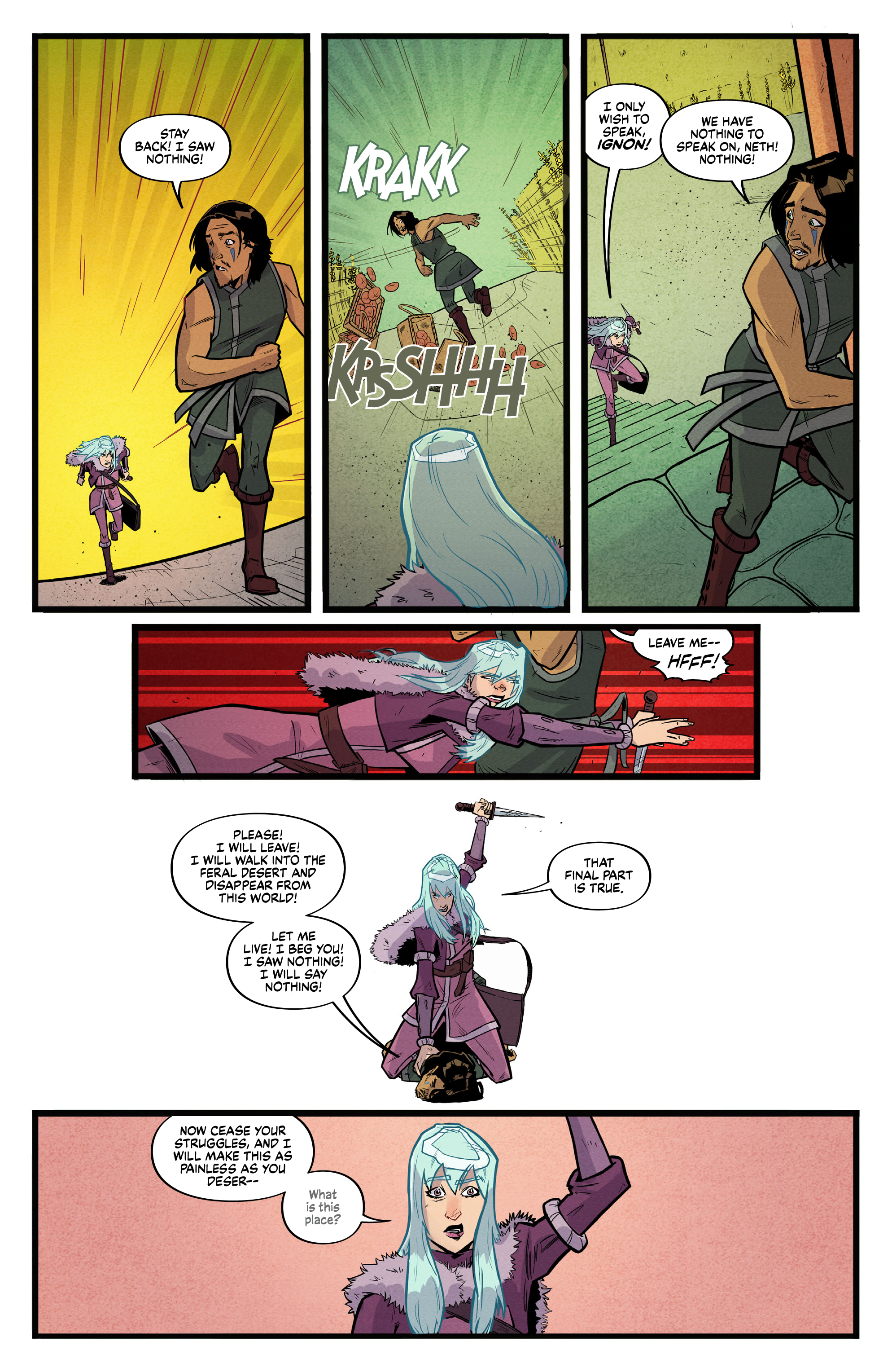 Read online Godfell comic -  Issue #3 - 16