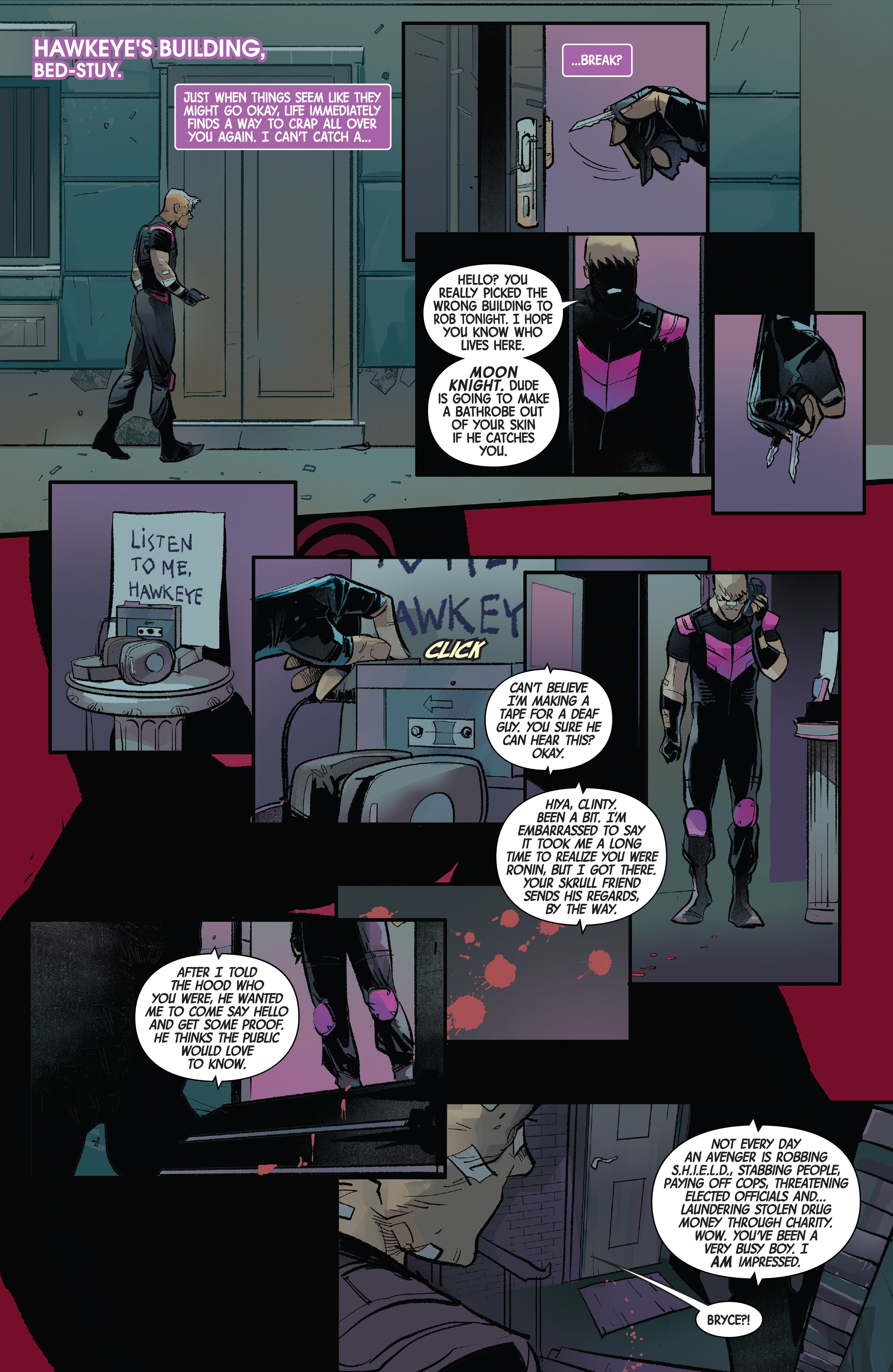Read online Hawkeye: Freefall comic -  Issue #5 - 20