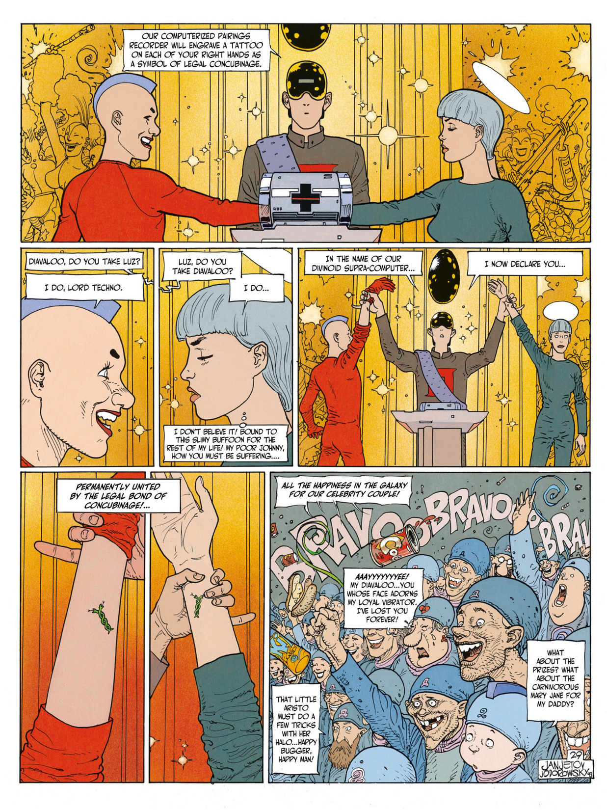 Read online Before the Incal comic -  Issue #5 - 32