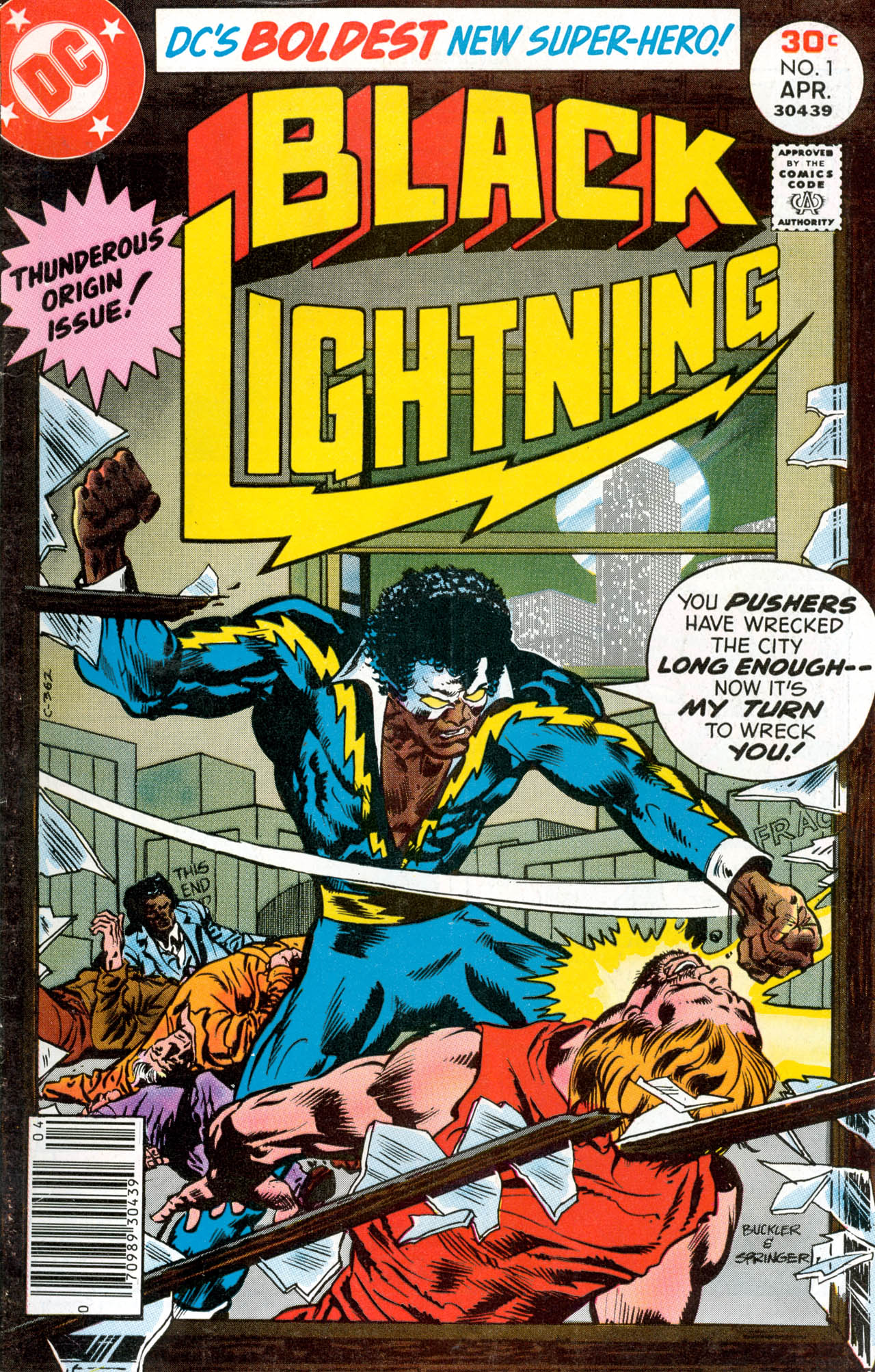 Read online Black Lightning comic -  Issue #1 - 1