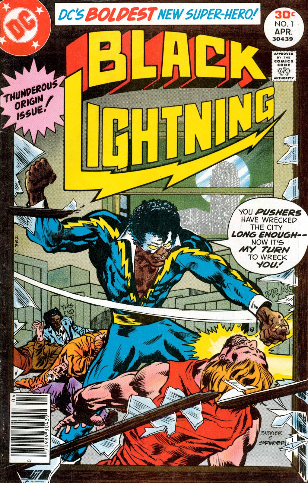 Black Lightning (1977) issue 1 - Page 1