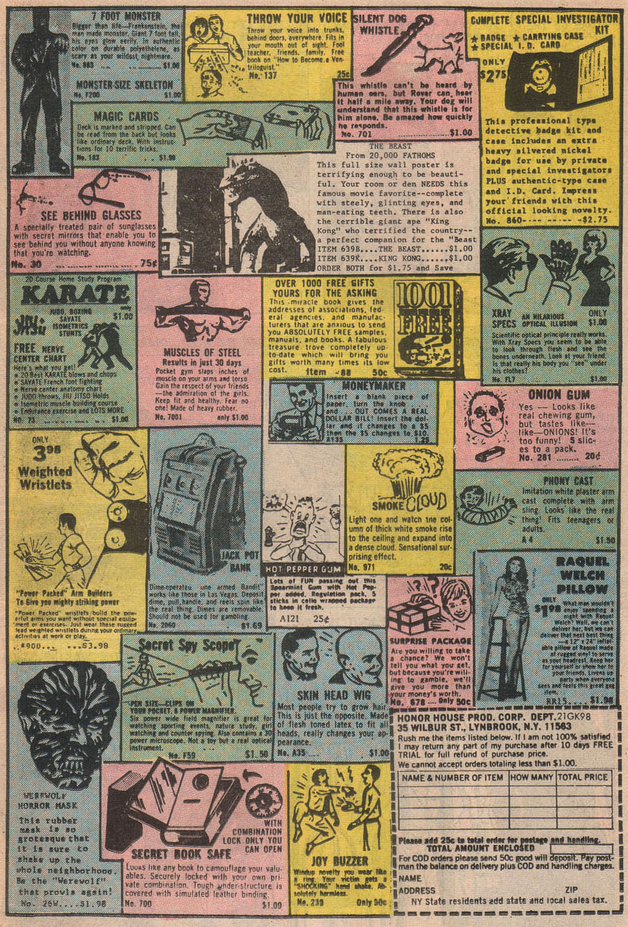 Read online Attack (1971) comic -  Issue #10 - 12