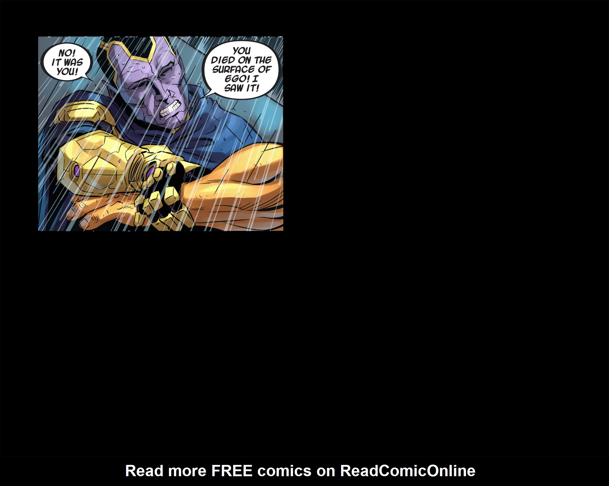 Read online Thanos: A God Up There Listening comic -  Issue # TPB - 308