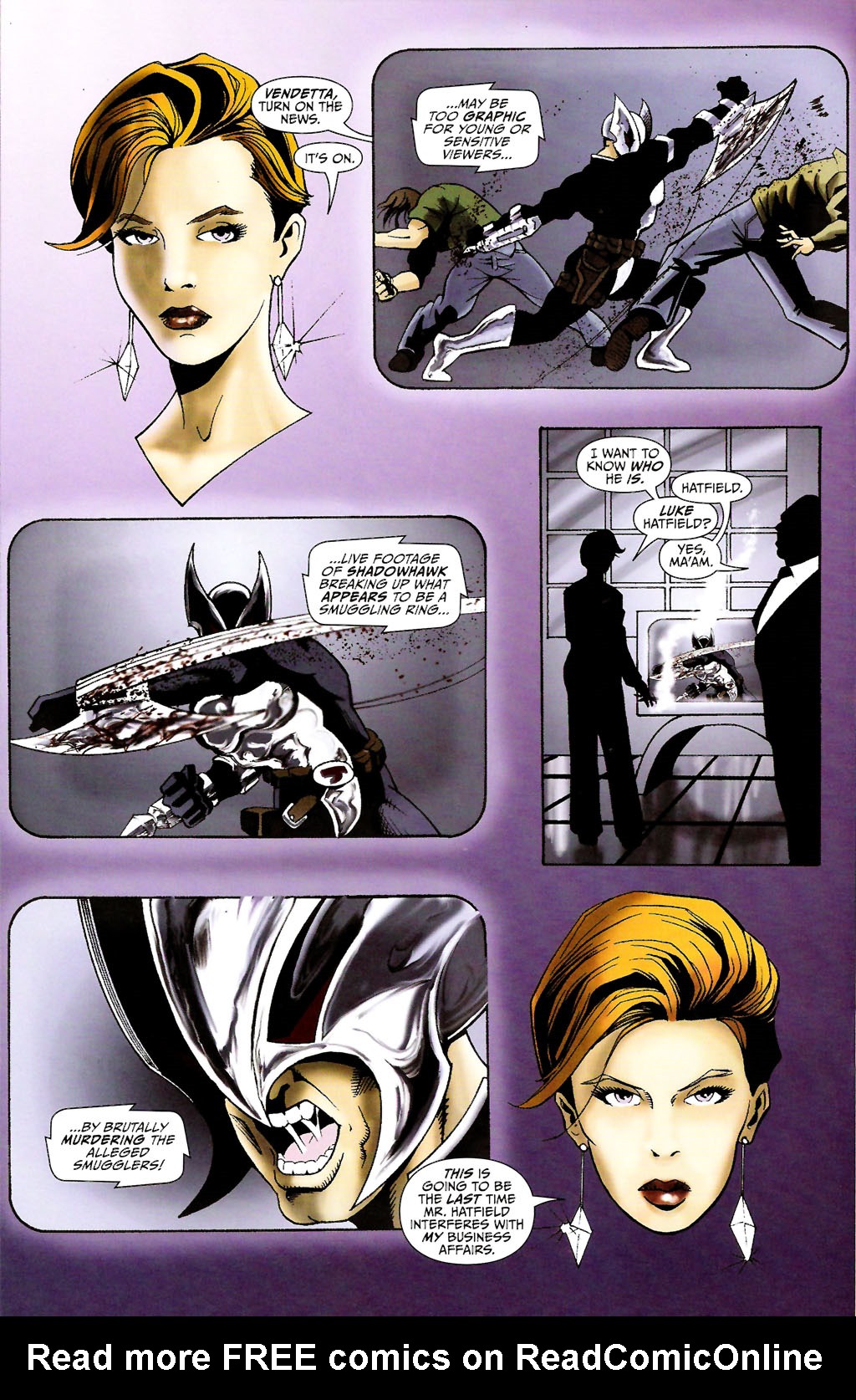 Read online ShadowHawk (2005) comic -  Issue #11 - 20