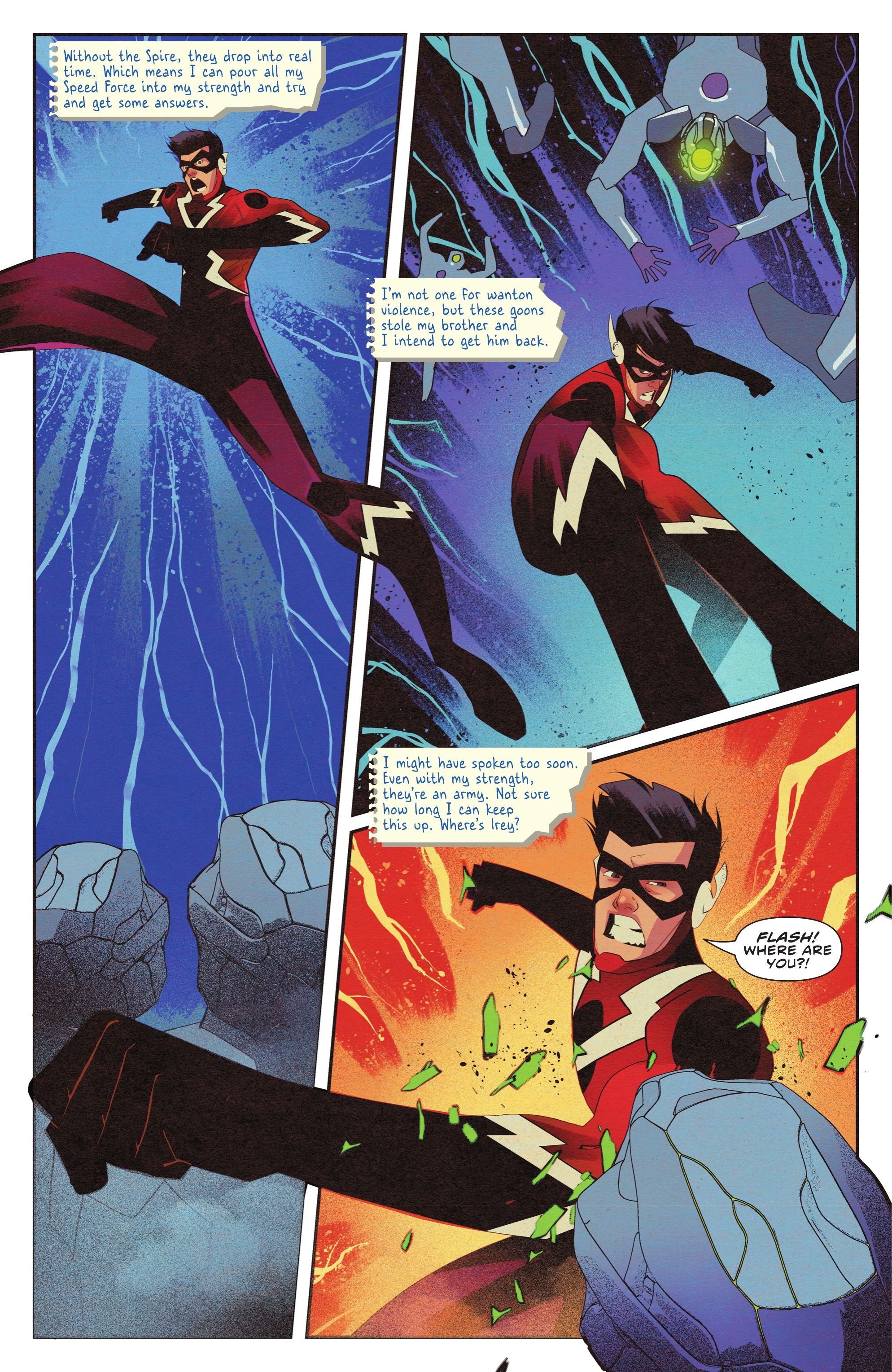 Read online The Flash: One-Minute War Special comic -  Issue # Full - 34