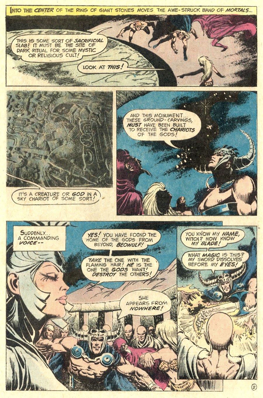 Read online Beowulf (1975) comic -  Issue #5 - 4