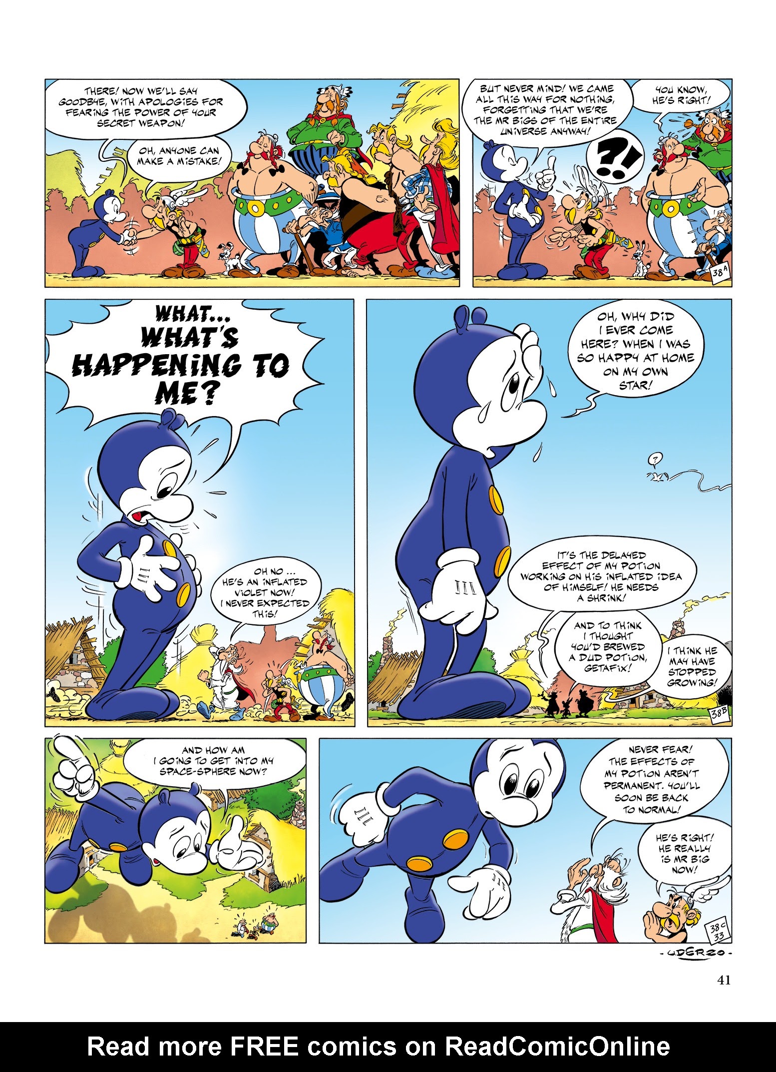 Read online Asterix comic -  Issue #33 - 42