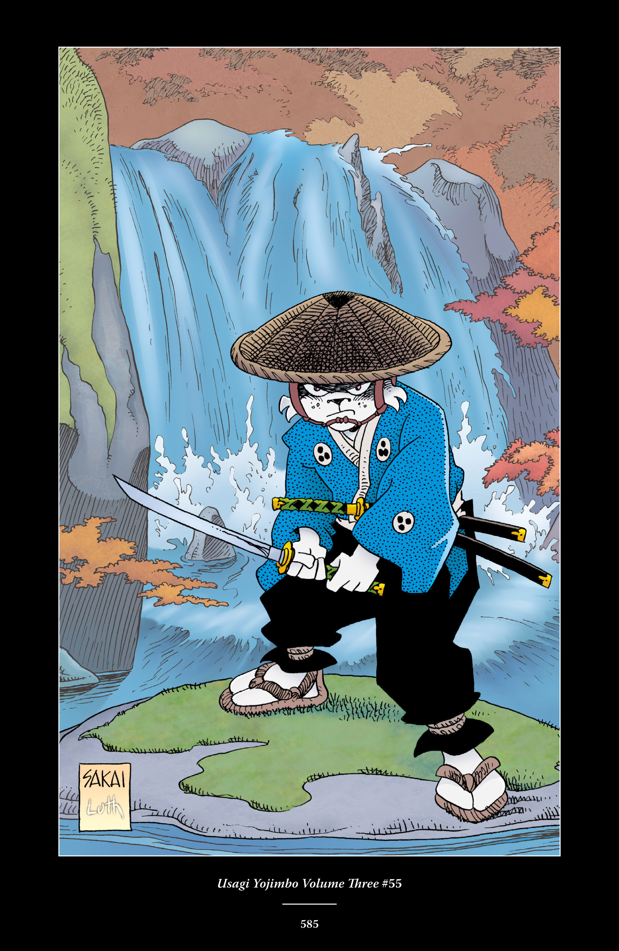 Read online The Usagi Yojimbo Saga comic -  Issue # TPB 4 - 579