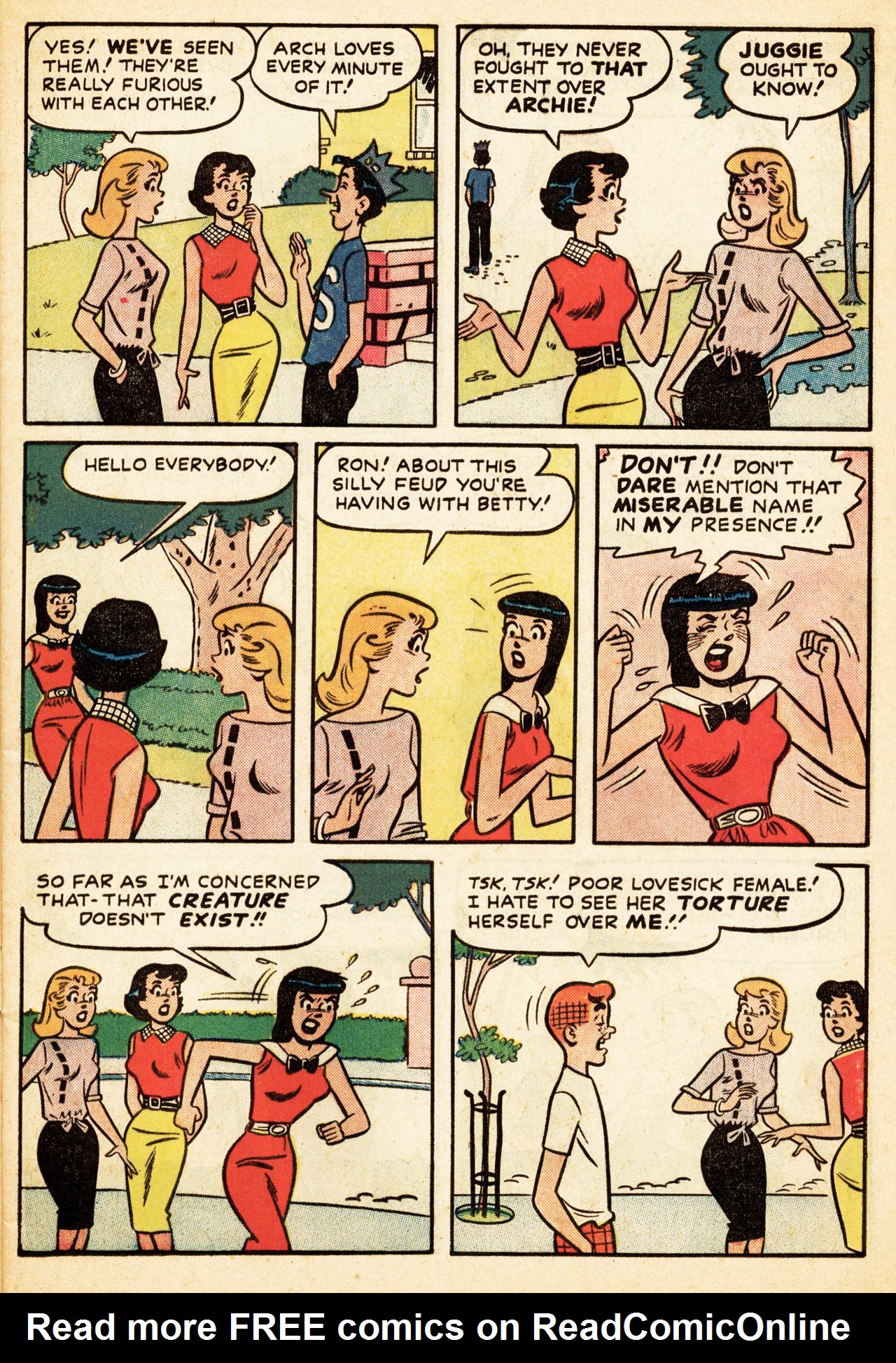 Read online Archie's Girls Betty and Veronica comic -  Issue #67 - 5