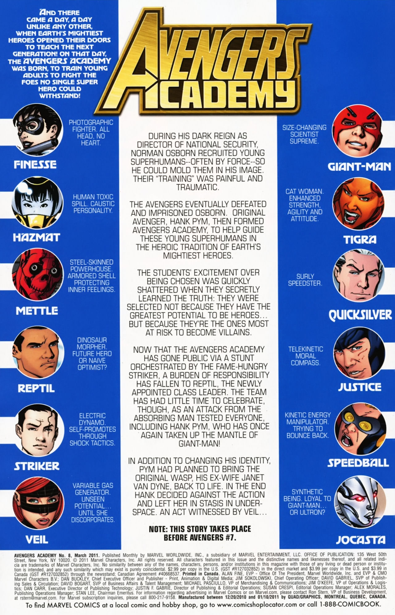 Read online Avengers Academy comic -  Issue #8 - 6